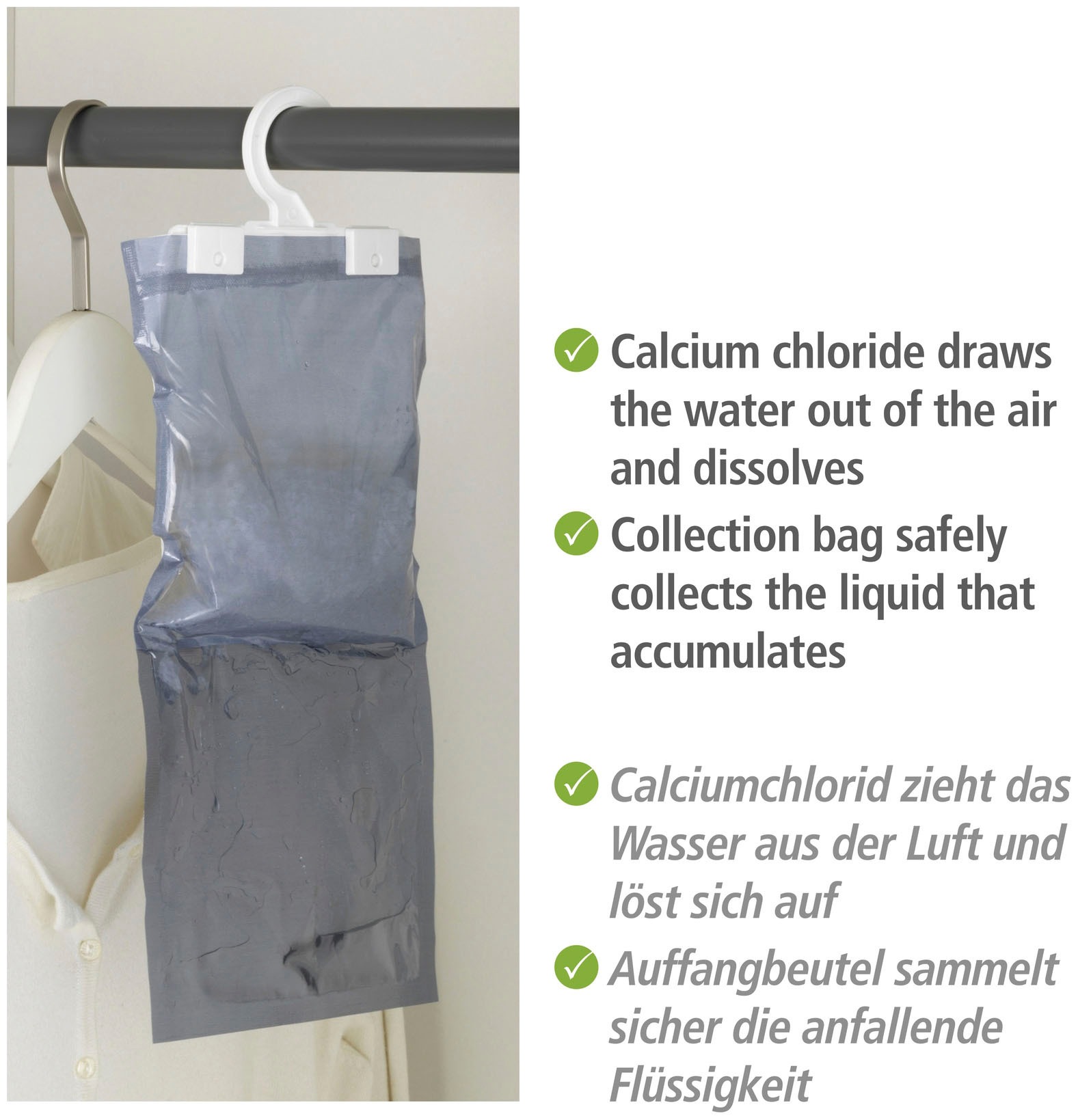WENKO Luftentfeuchter »Lavendel«, 4er Set, mit erfrischendem Duft