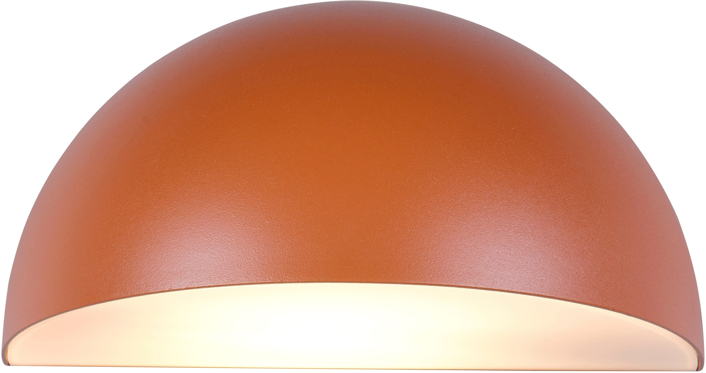 TRIO Leuchten Außen-Wandleuchte »MAAS, Hauswand Leuchte Downlight kugelförmig Metall Aluminium IP44«, 1 flammig, Leuchtmittel E27 | Leuchtmittel wechselbar, exkl 1x E27 max 10W, Breite 27cm Höhe 14cm, Leuchtmittel wechselbar