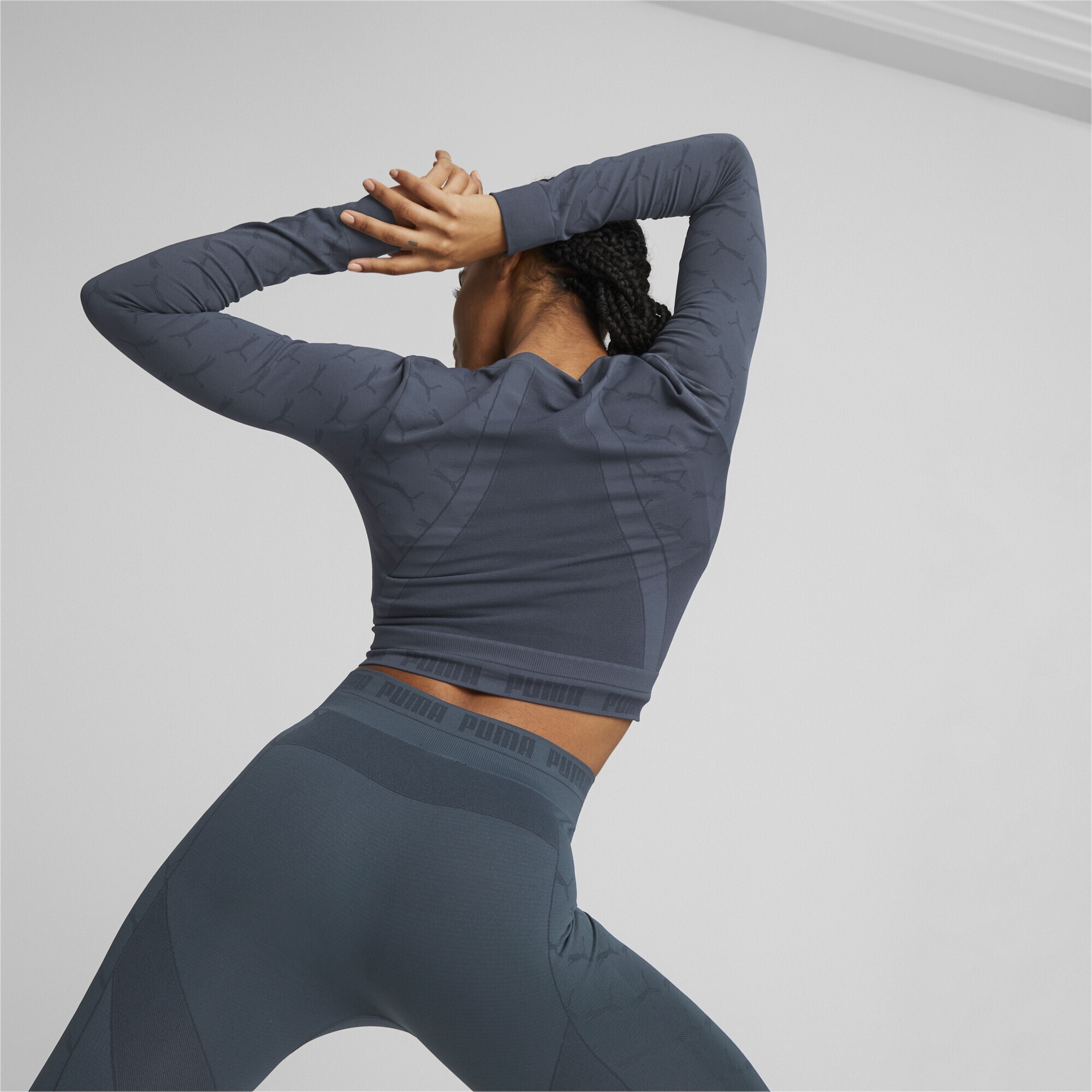 PUMA Trainingsshirt »evoKNIT Langarm-Shirt Damen«