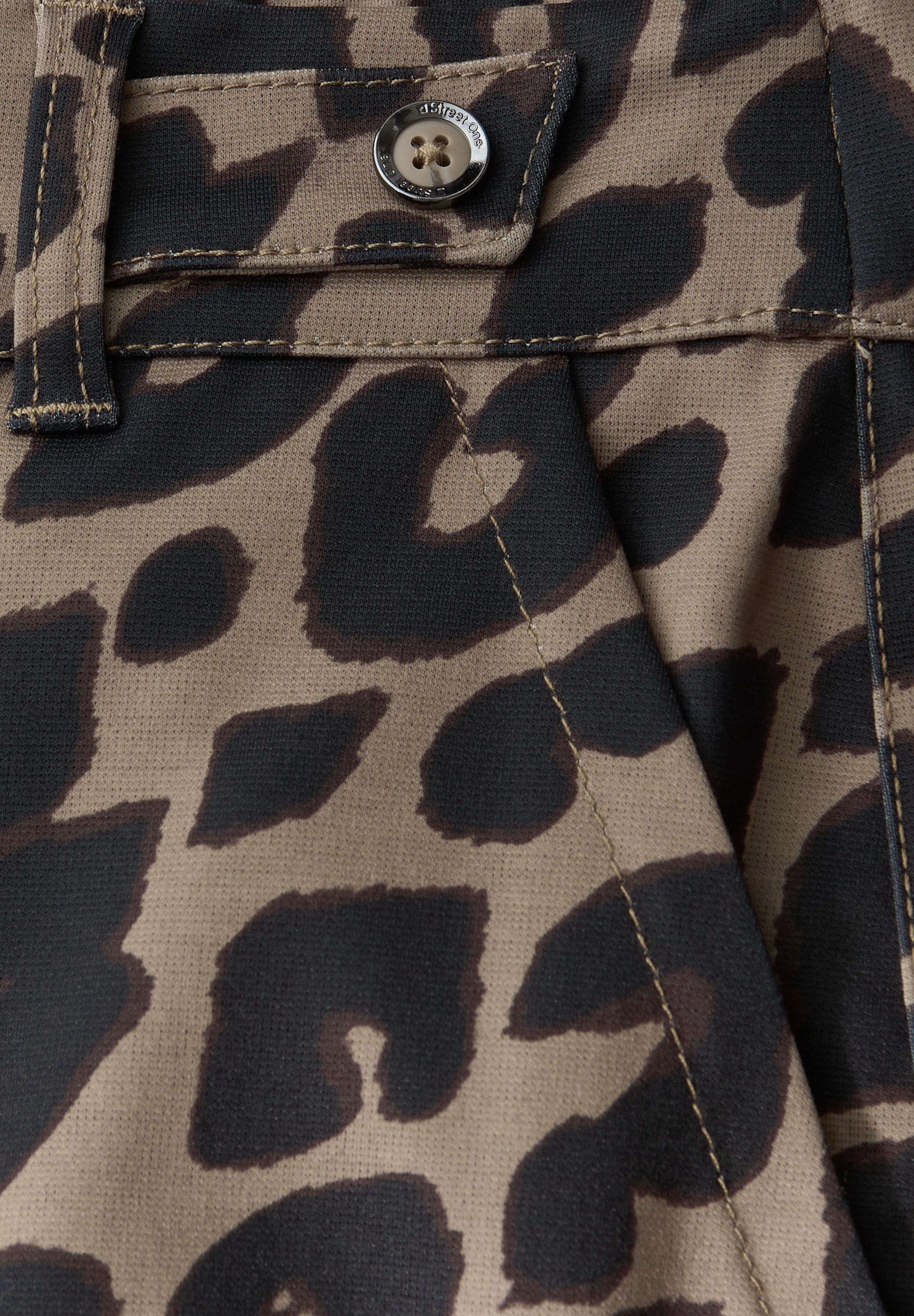 STREET ONE Stoffhose  High Waist