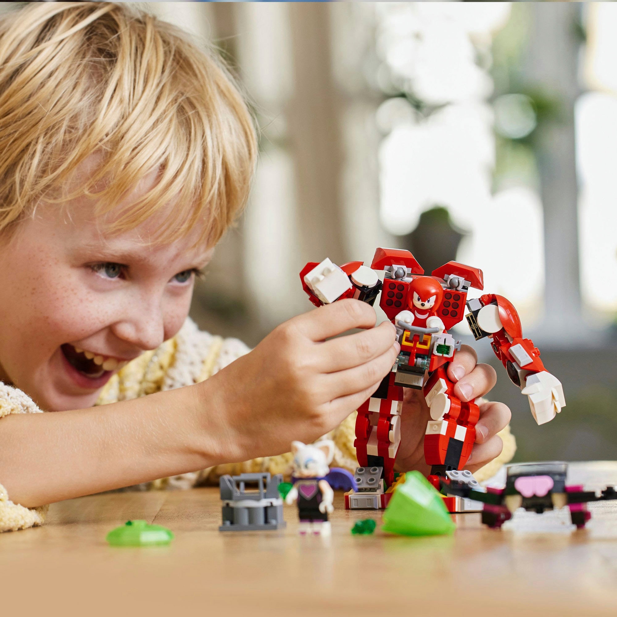 LEGO® Konstruktionsspielsteine »Knuckles' Wächter-Mech (76996), LEGO Sonic«, (276 St.), Made in Europe