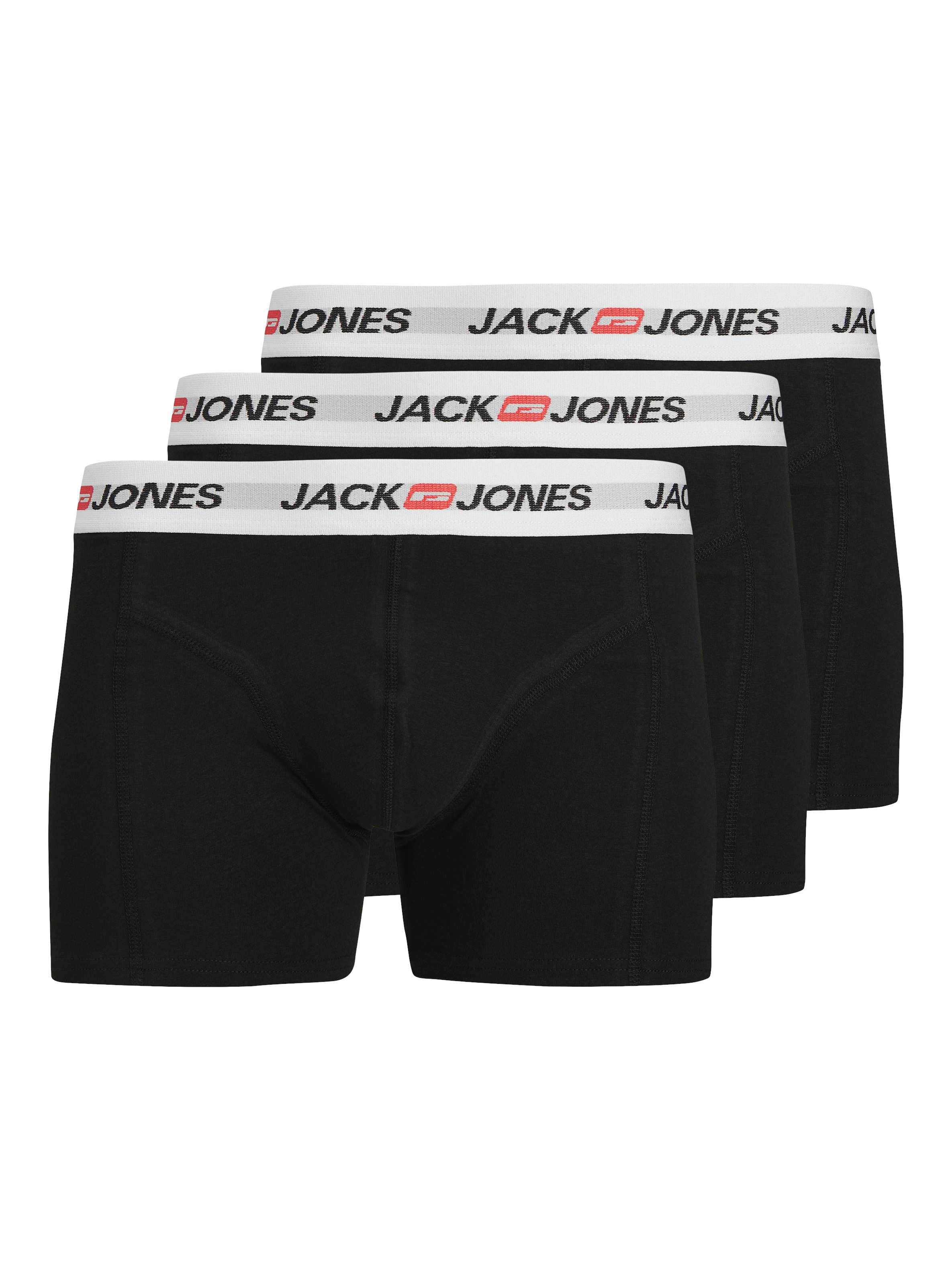Jack & Jones Trunk "JACCORP OLD LOGO TRUNKS 3 PACK" Packung, 3 Stk. Baumwollmischung