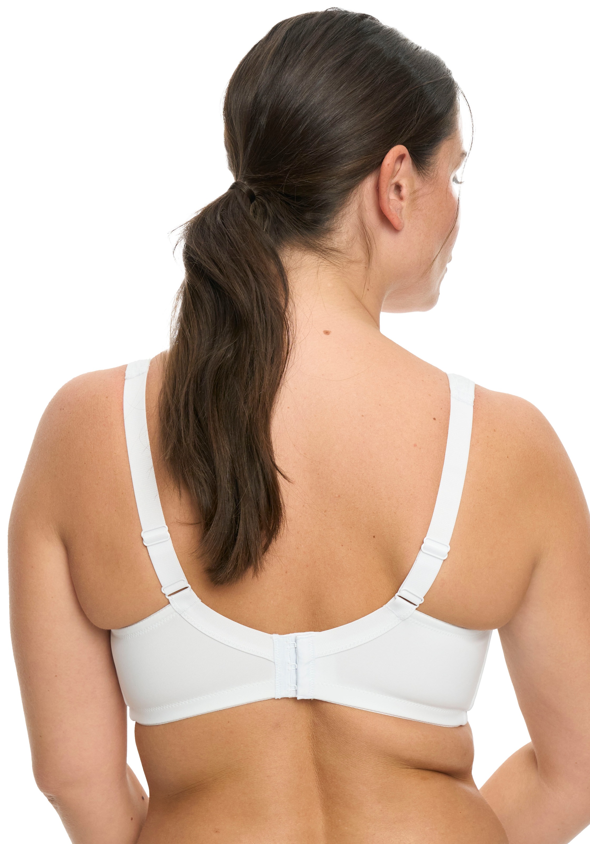 Thumbnail - Susa Bügelloser BH "Classic" Spitze, genähte Cups, Jacquard-Muster, elastisch, Komfortträger