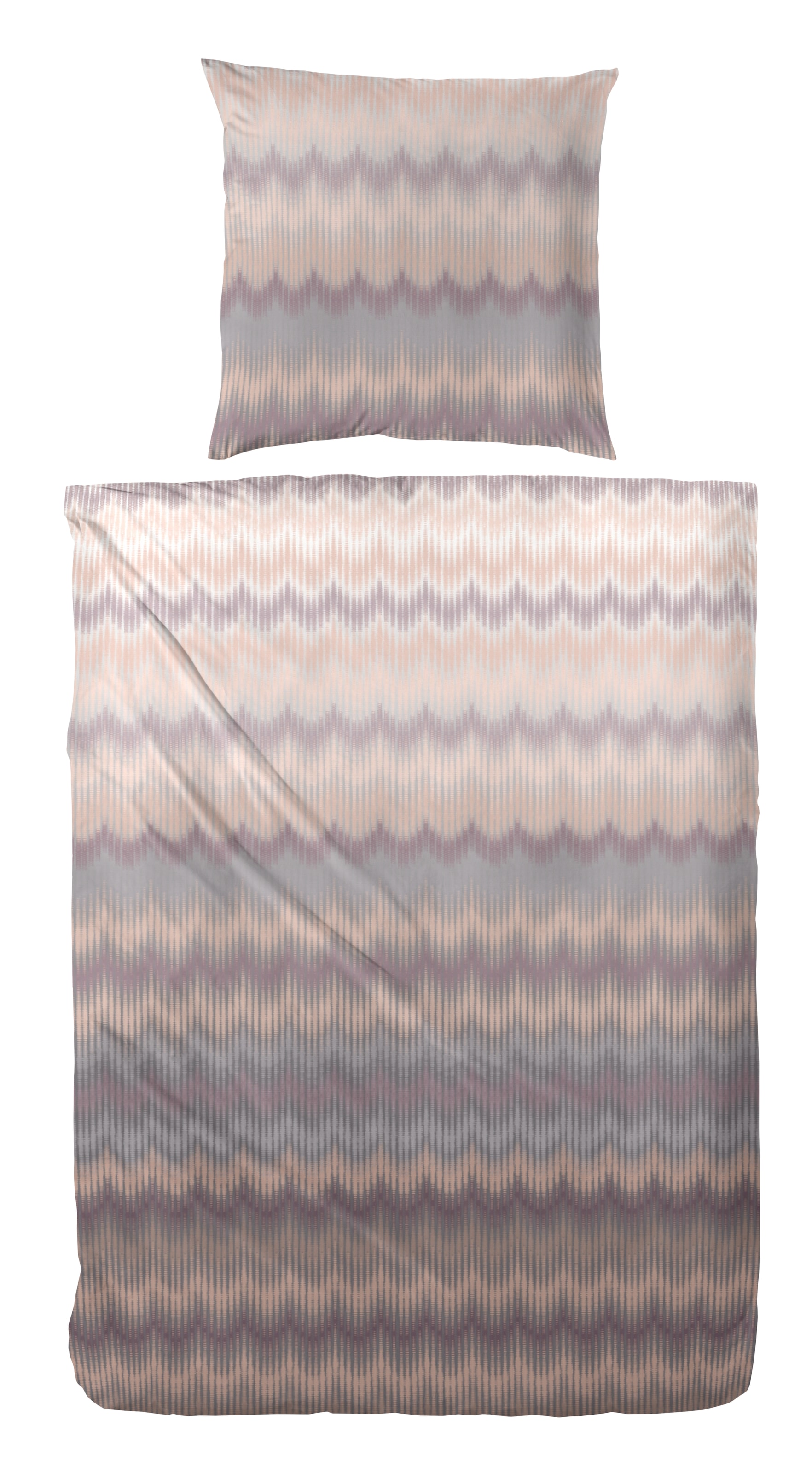 Primera Bettwäsche "Edelflanell-Bettwäsche Zick Zack" 2 Stk. mit einer span günstig online kaufen