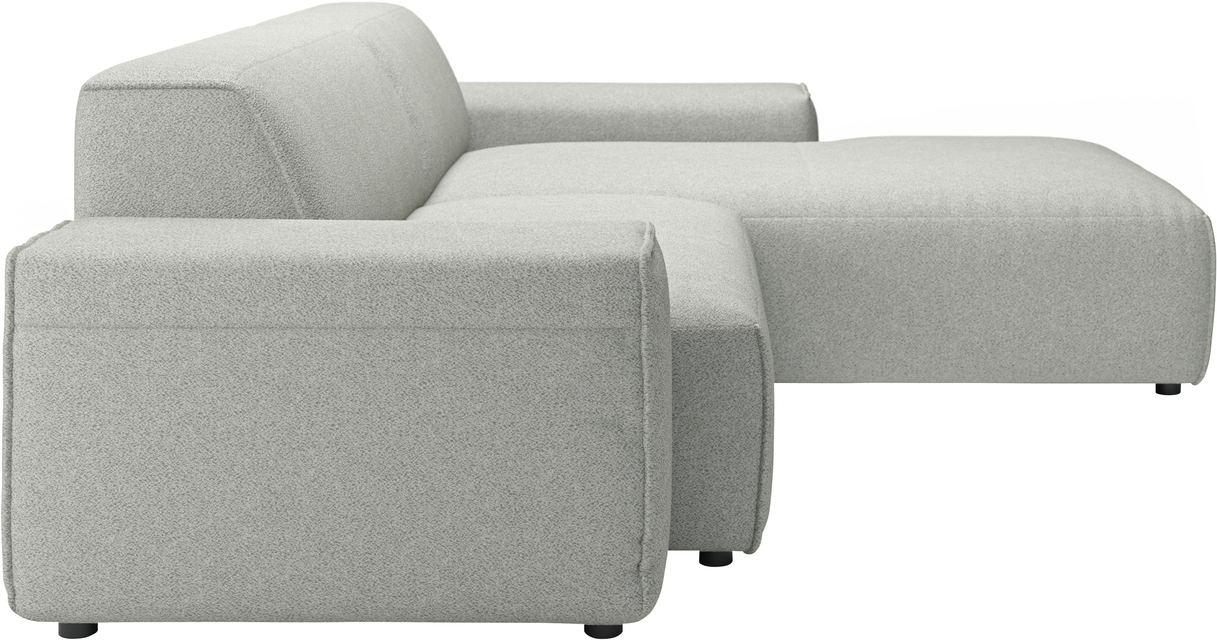 andas Ecksofa »Glimminge L-Form auch in Breitcord, Feincord + Easy care-Bezug,«, Breite 234, Zierkissen