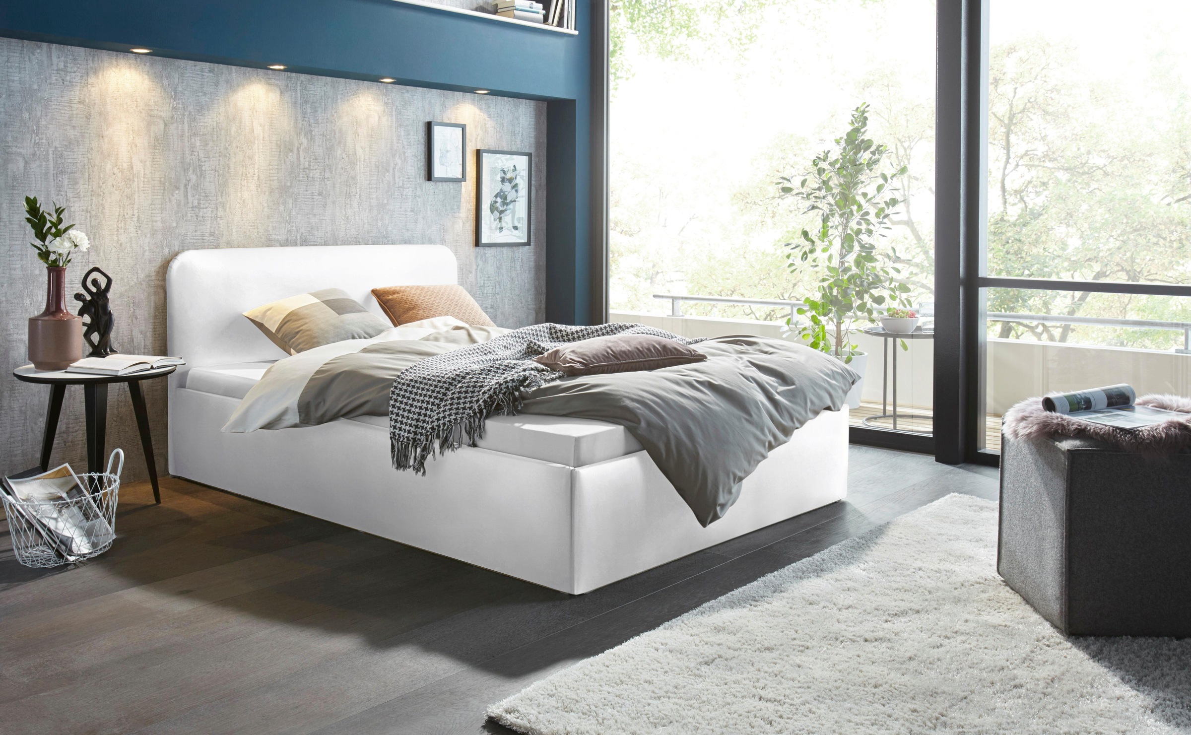 Westfalia Schlafkomfort Polsterbett inkl. Bettkasten bei Ausführung mit Mat günstig online kaufen