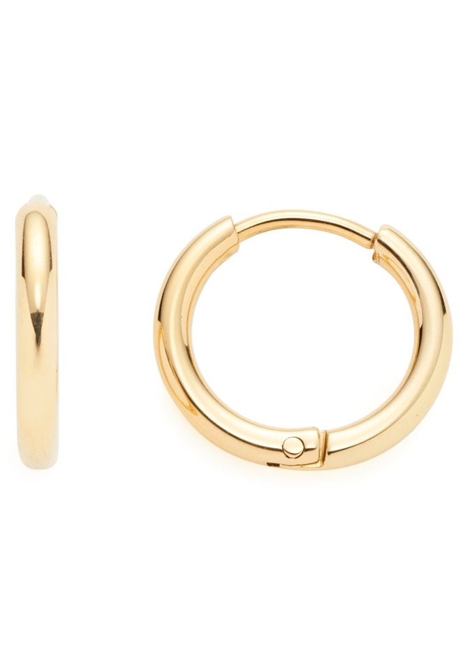 Paar Creolen LEONARDO "Lilo Beauty's", gold (gelbgoldfarben), Ohrringe, Damen, 13mm, Edelstahl