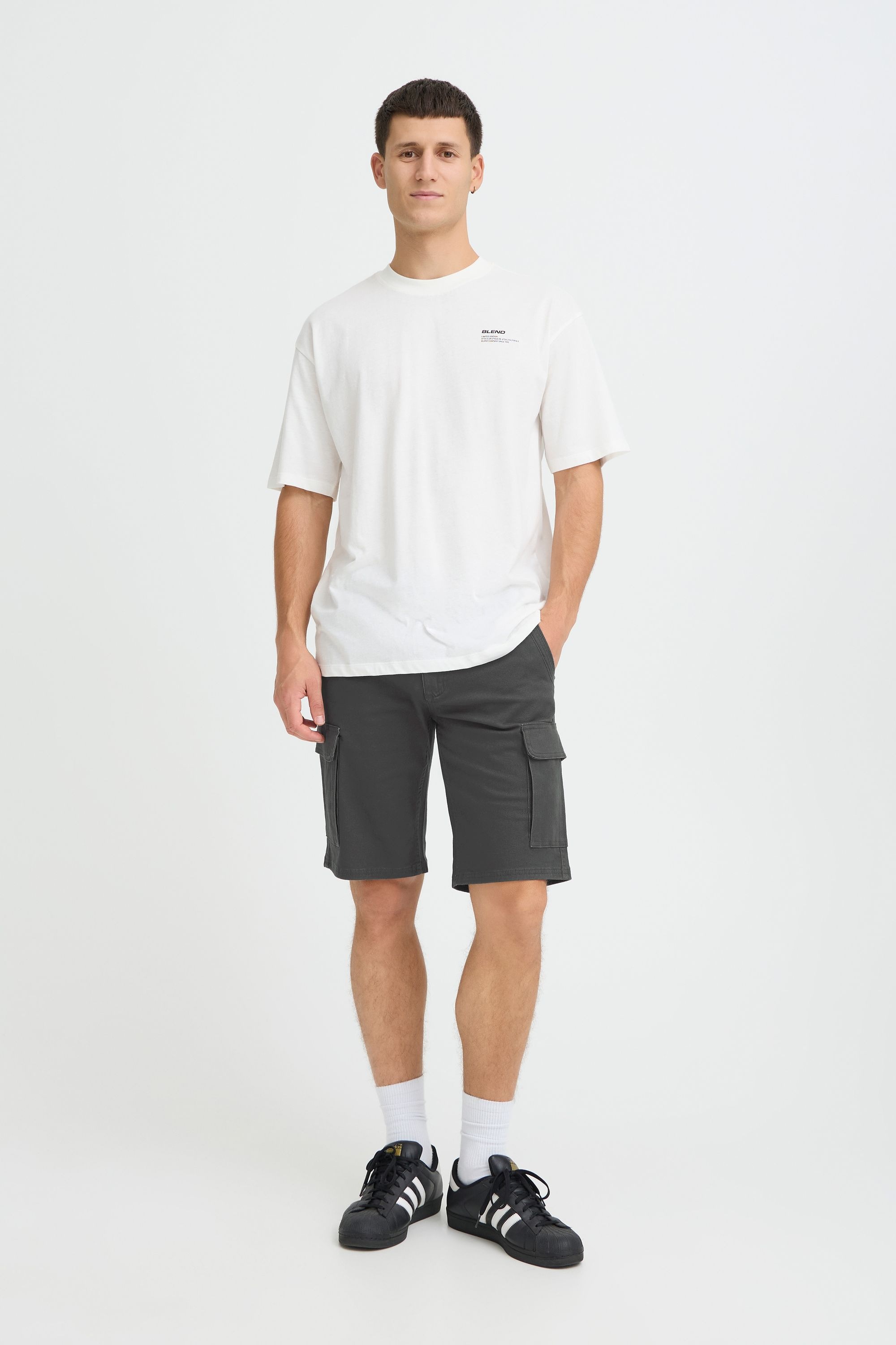 Blend BHMBelos Cargo Short Gris XL 2