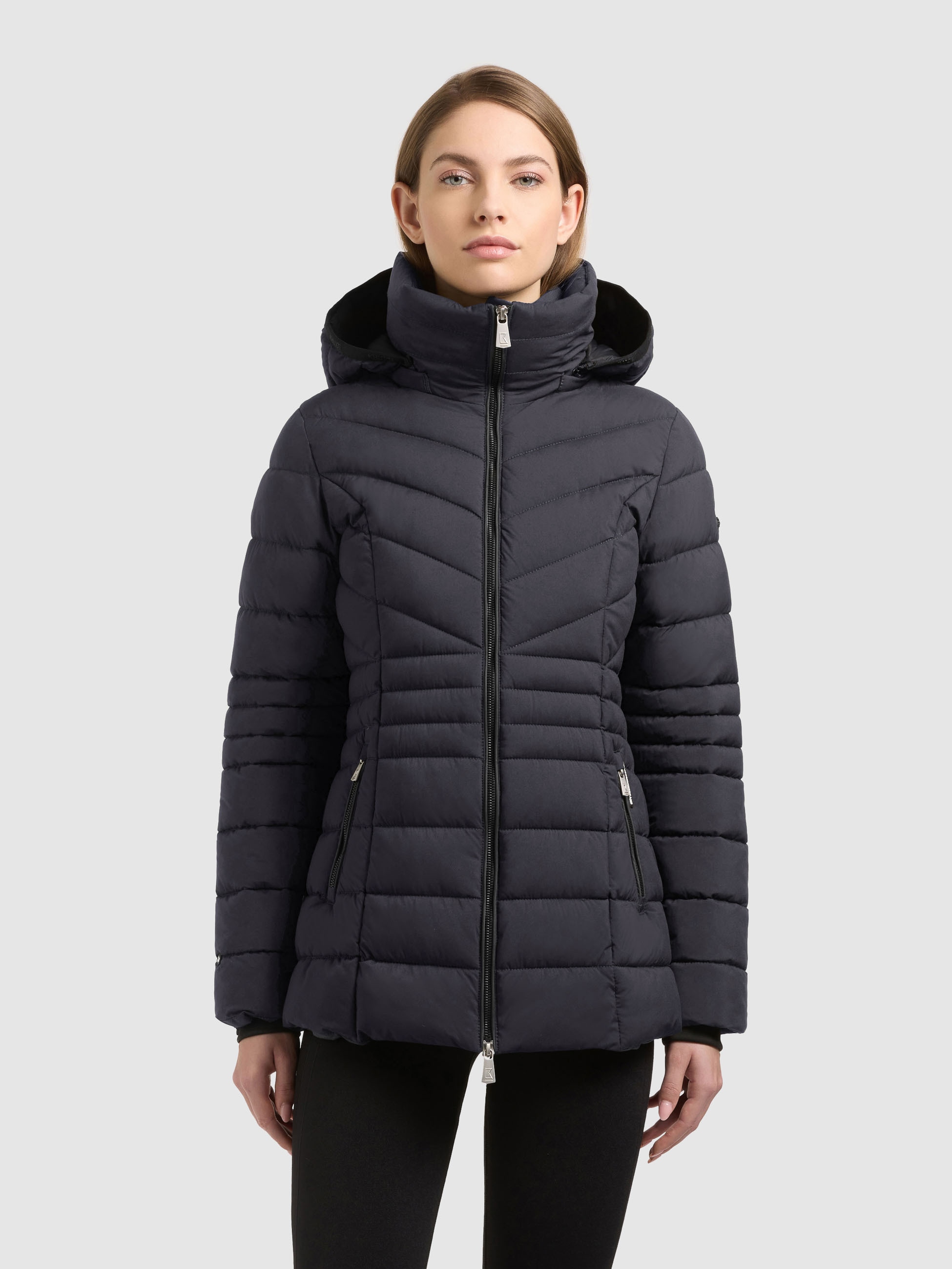khujo Steppjacke »DALETT - 2IN1« mit Kapuze