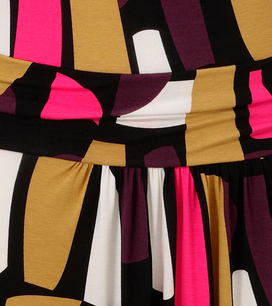 Aniston SELECTED Jerseykleid, mit modernen, grafischen Allover-Print - NEUE KOLLEKTION