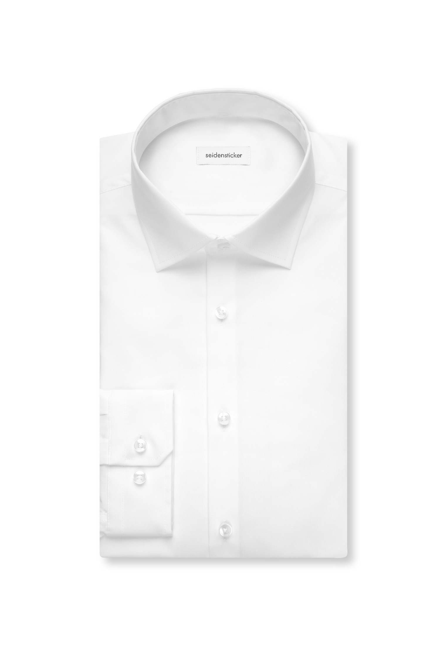 seidensticker Businesshemd »Schwarze Rose« Shaped 1/1 Extra lang Kentkragen Uni