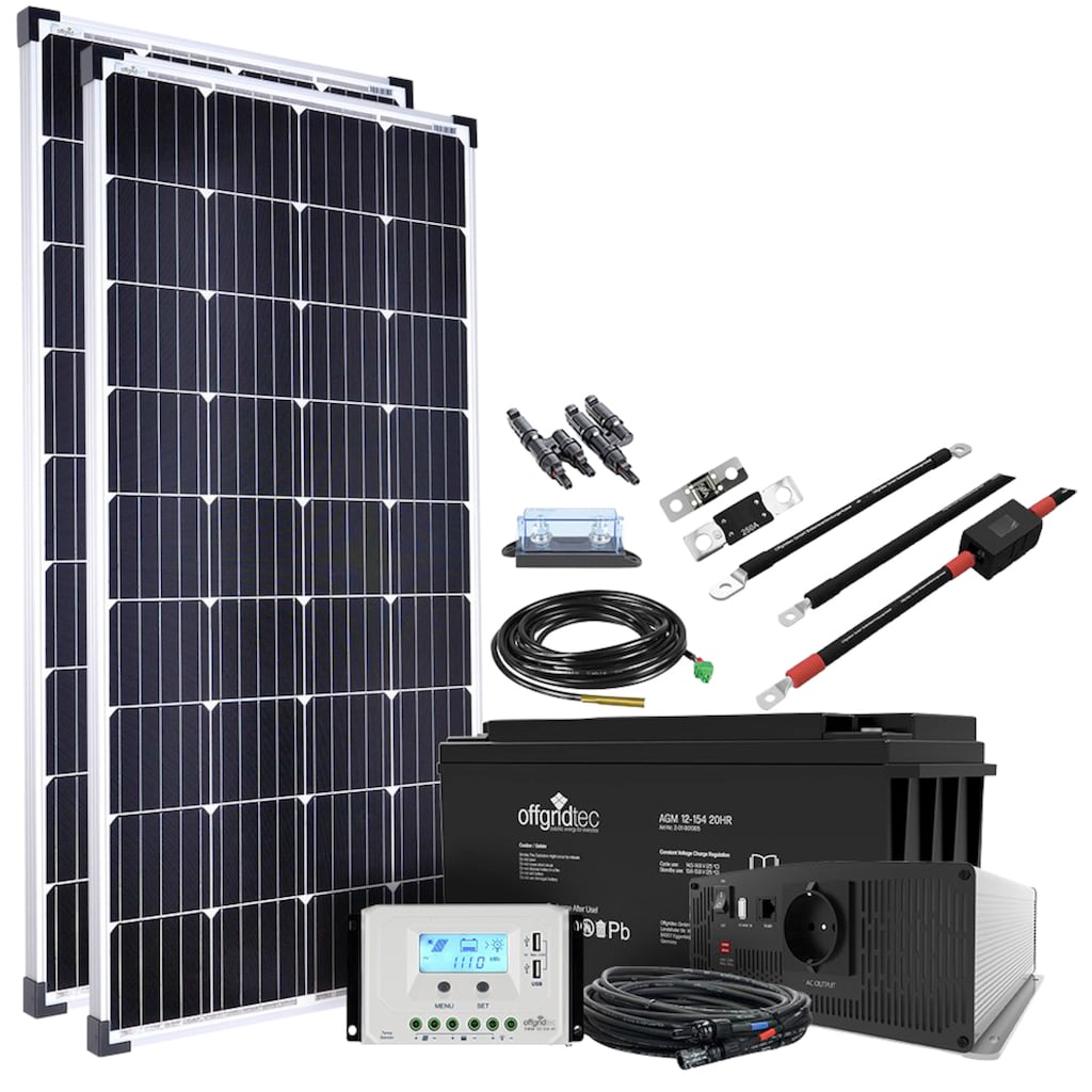 offgridtec Solaranlage »Autark XL-Master«, (Set)