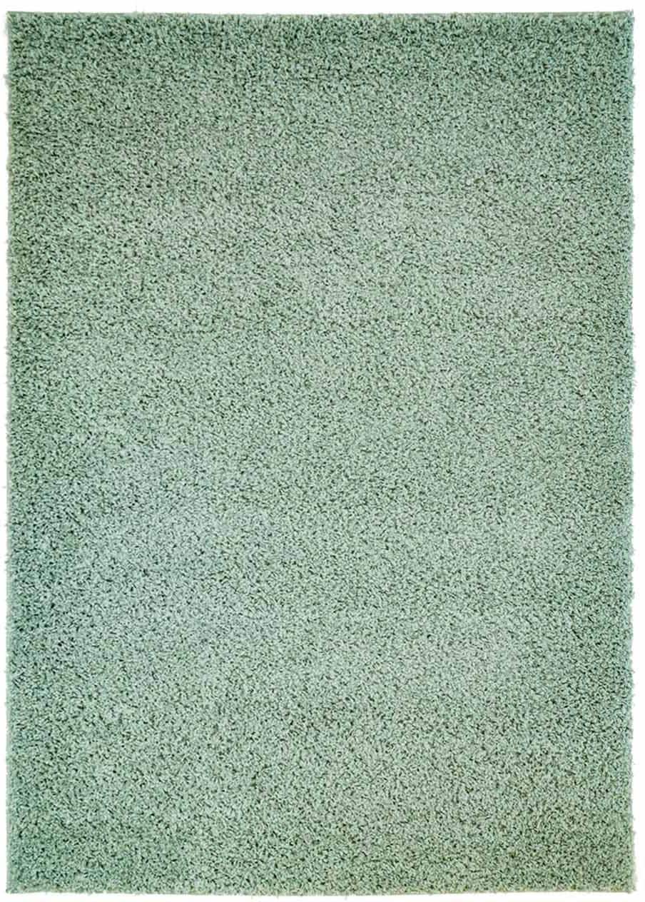 Carpet City Hochflor-Teppich »Pastell Shaggy300«, rechteckig, Shaggy Hochflor Teppich, Uni Farben, Weich