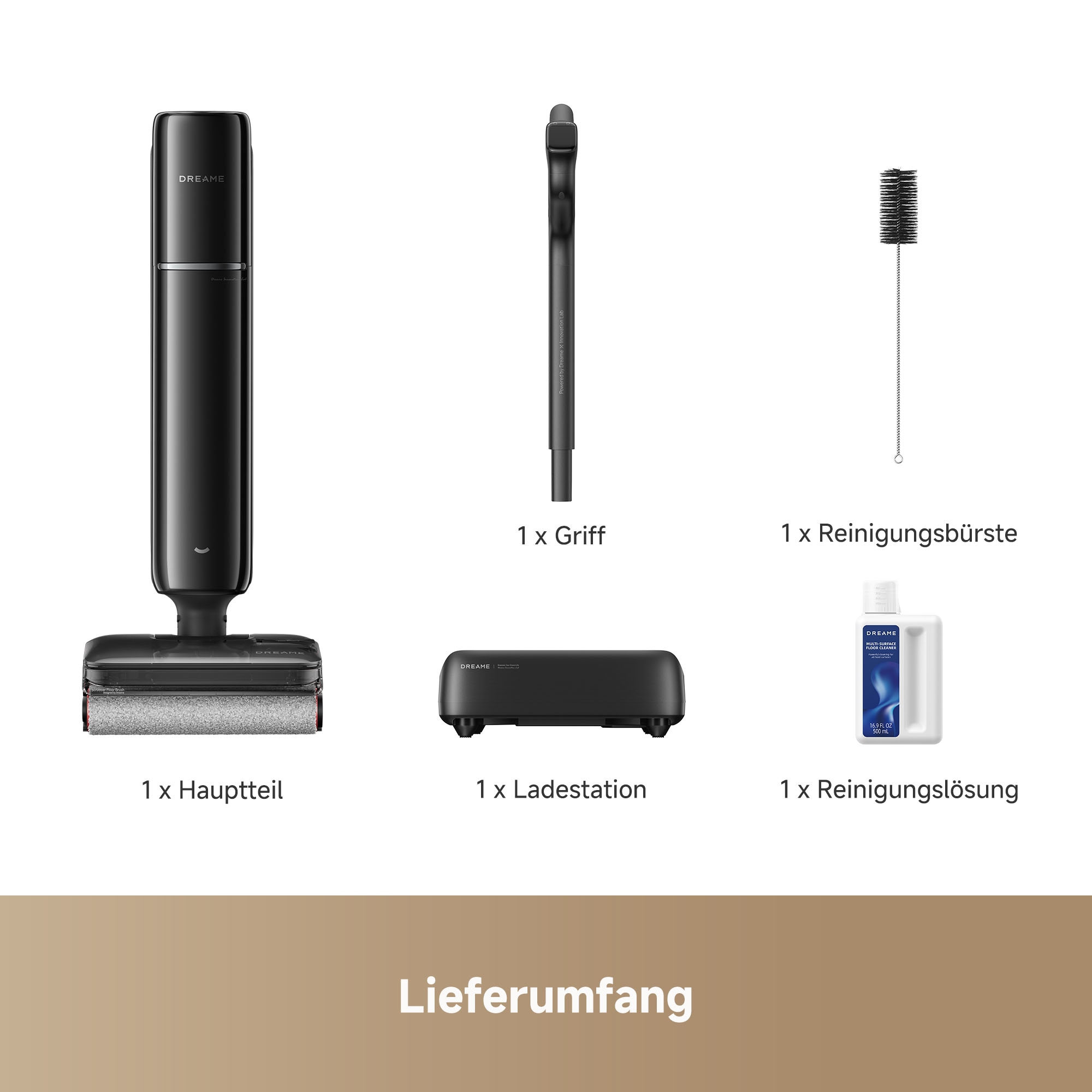 Dreame Nass-Trocken-Sauger »T14 Pro« 400 W, Selbstreinigung mit Heißwasser