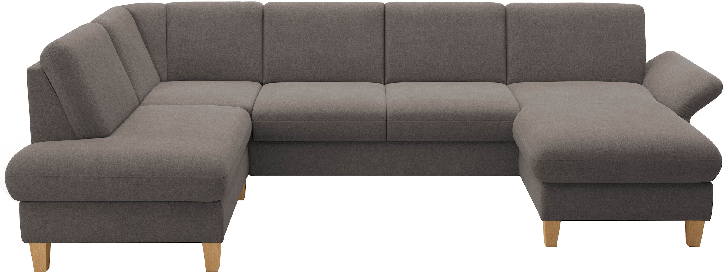 Home affaire Wohnlandschaft »Rochelle«, optional mit Armteilverstellung, mit Bettfunktion & Bettkasten