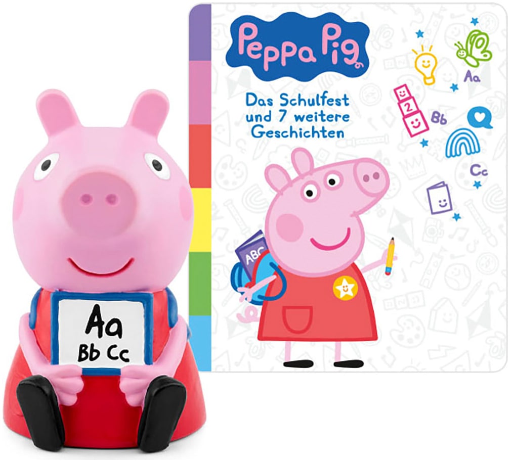 tonies Hörspielfigur »Peppa Pig - Das Schulfest und 7 weitere Geschichten«