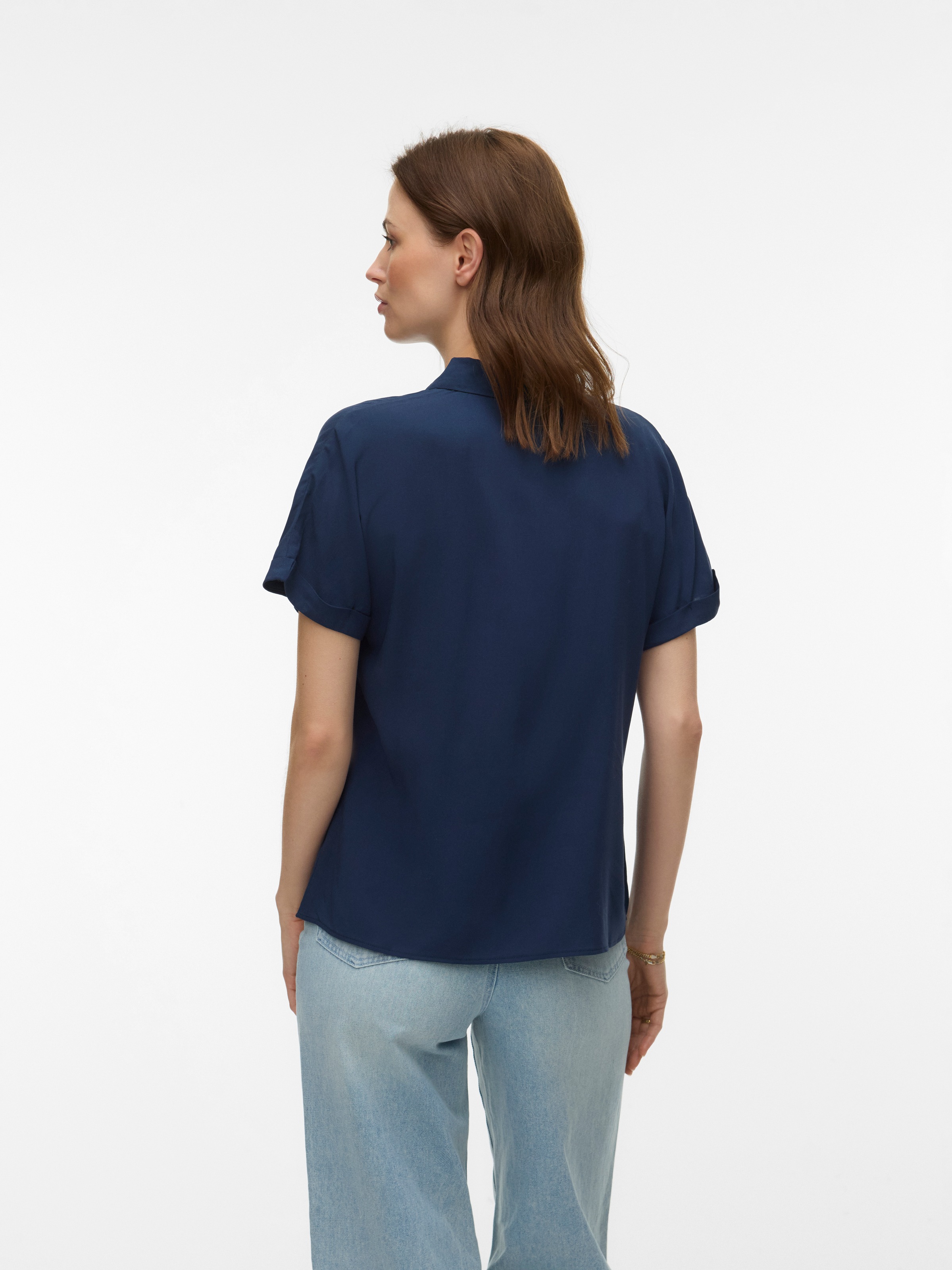 Vero Moda Kurzarmbluse "VMALICE SS SHIRT WVN NOOS" Viskose günstig online kaufen