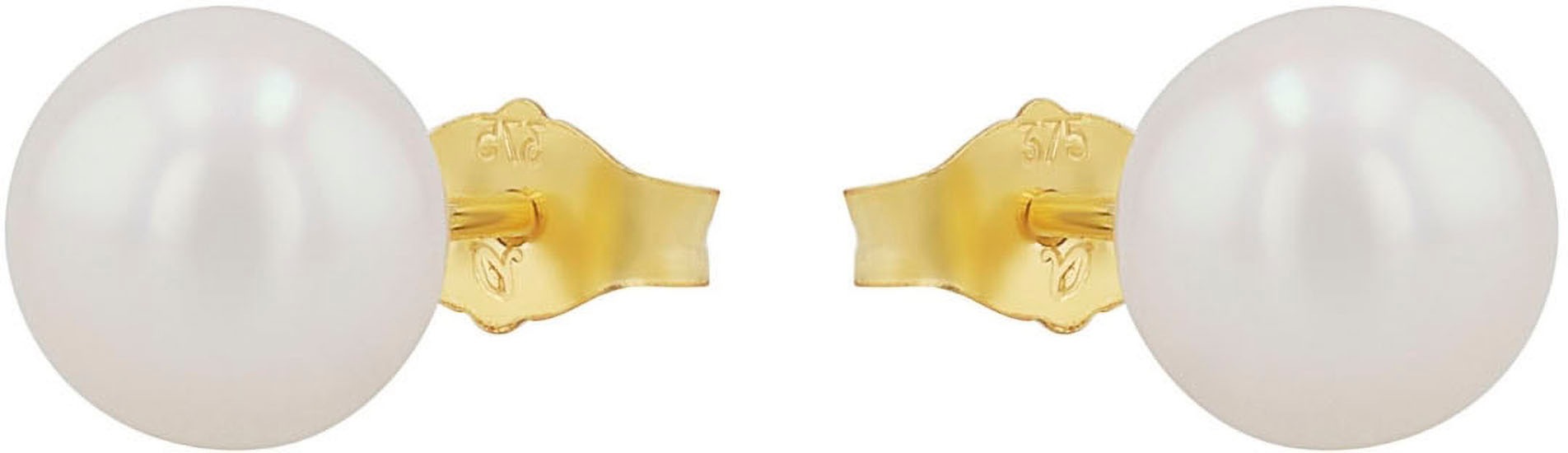 Amor Paar Ohrstecker »2013428«, Made in Germany - mit Süßwasserzuchtperle