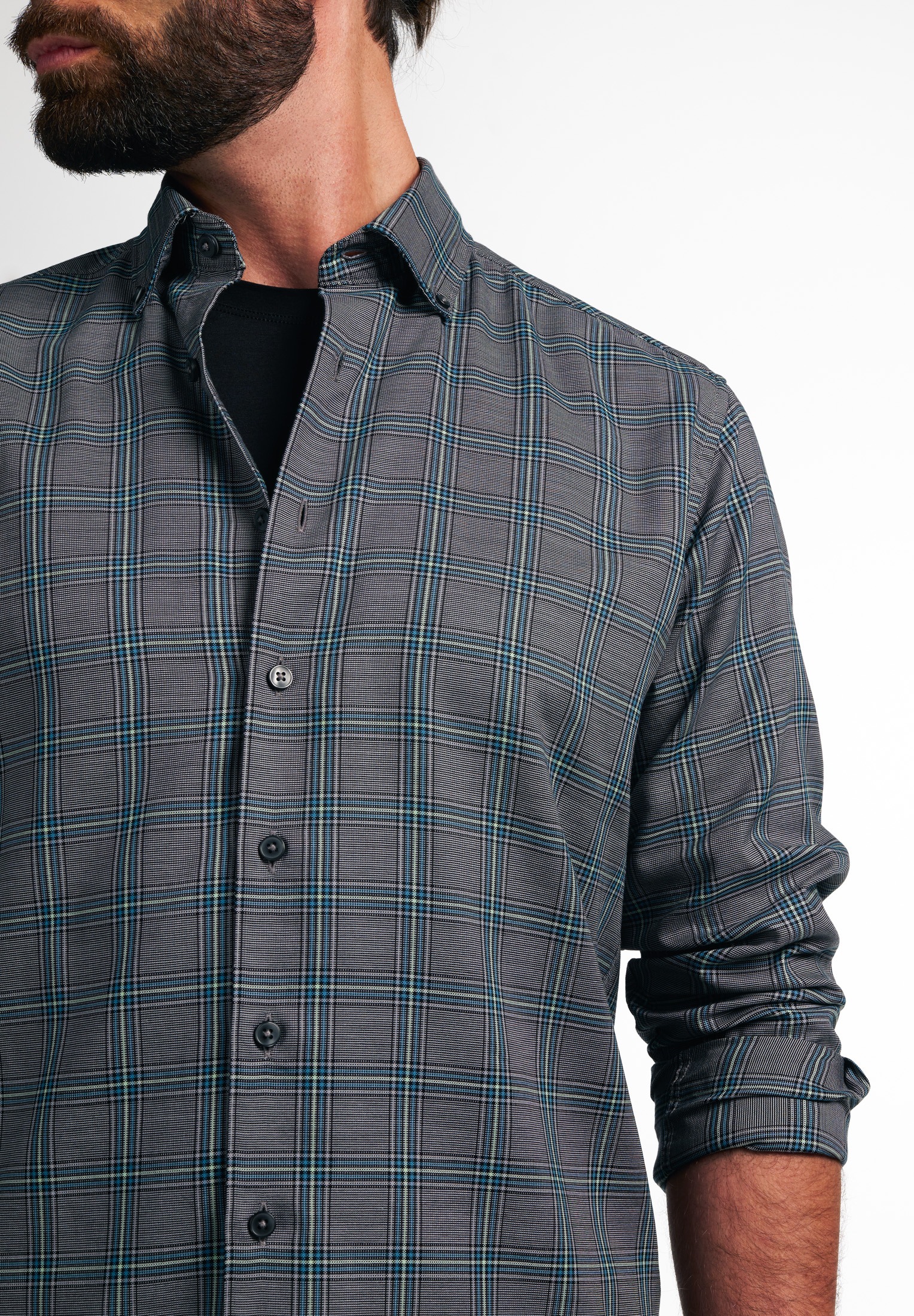 Thumbnail - Eterna Langarmhemd "REGULAR FIT" EASY IRON (bügelleicht)