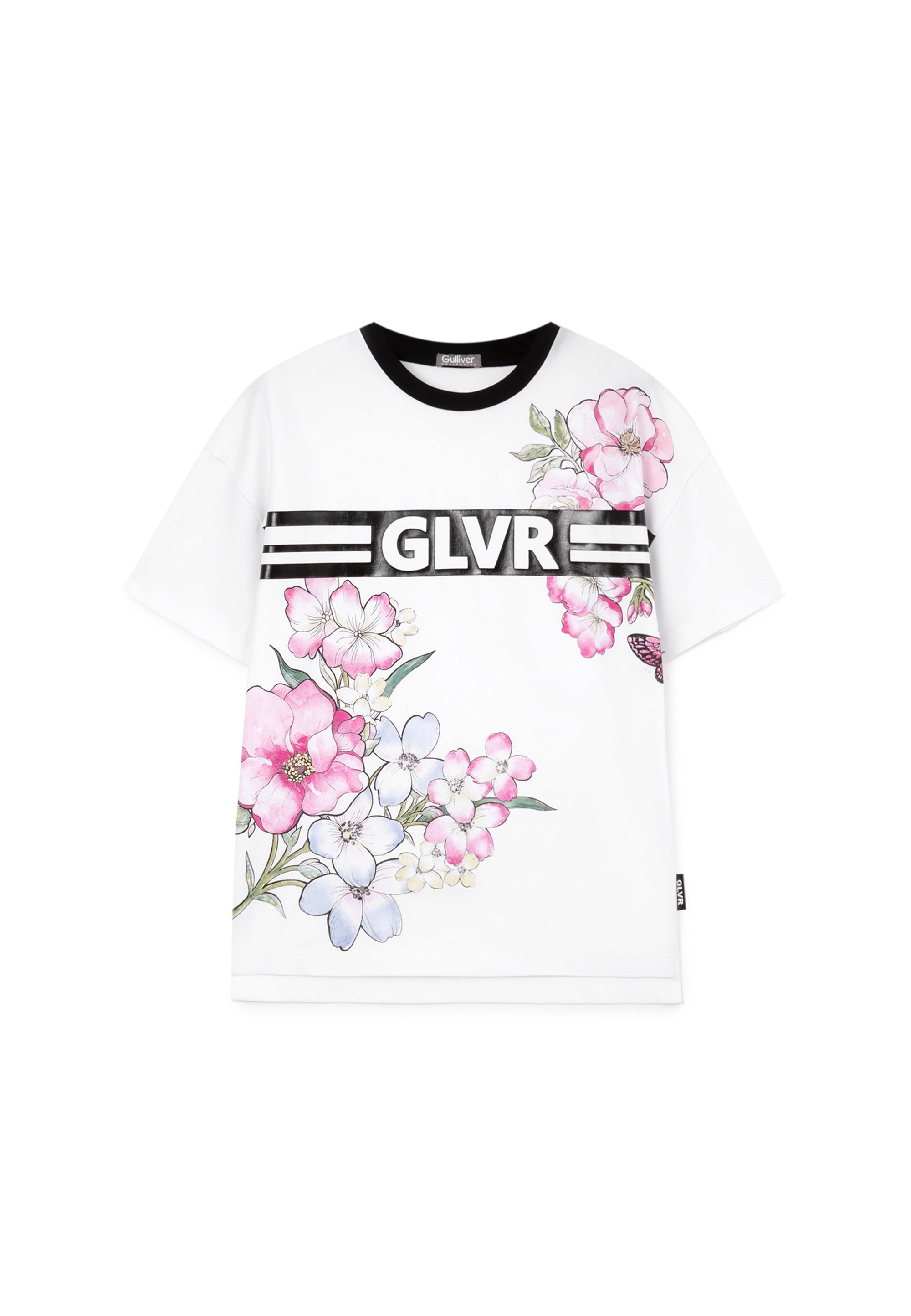 T-Shirt, klassischem kaufen Rundhalsausschnitt mit | Gulliver BAUR