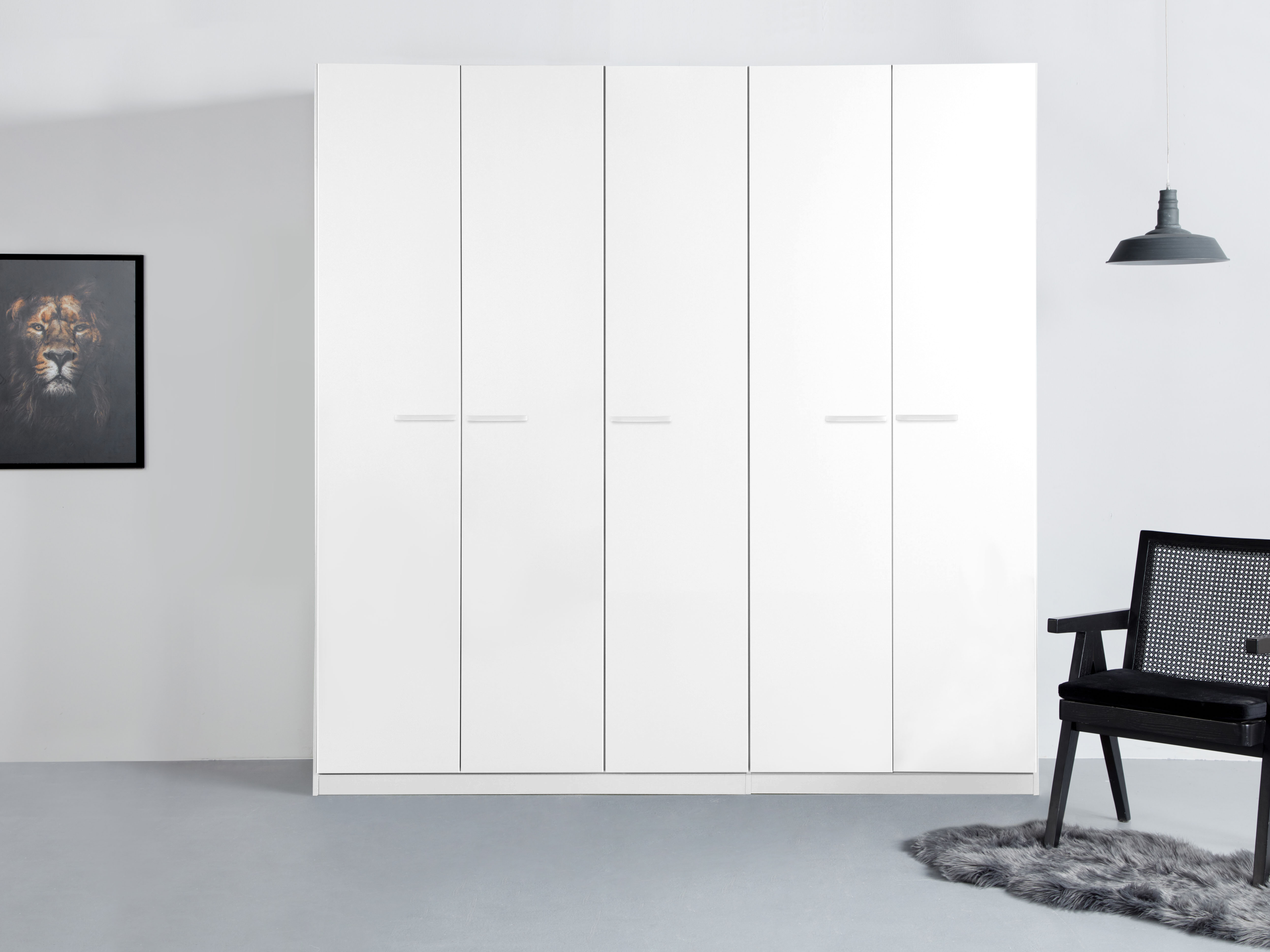 OTTO home Kleiderschrank "Mehrzweckschrank Aktenschrank Möbel Mietswohnung Schlafzimmer OTELI" erhältlich in Breiten 91-360 cm, ab Breite 136cm inkl. Innenschubladen, mit zusätzlichen Einlegeböden, optional mit Spiegel MADE IN GERMANY