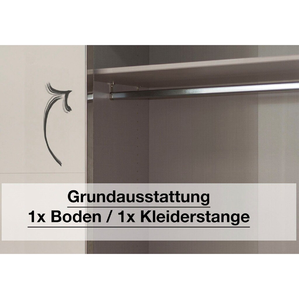 Express Solutions Schwebetürenschrank »SWIFT«, wahlweise inkl. Zubehör-Paket