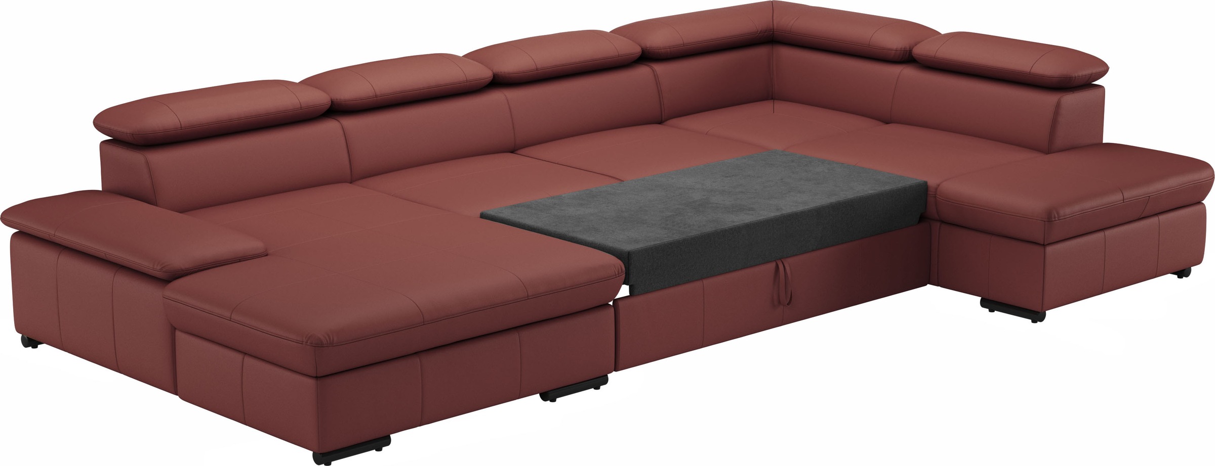 sit&more Wohnlandschaft »Alcudia U-Form«, wahlweise mit Bettfunktion
