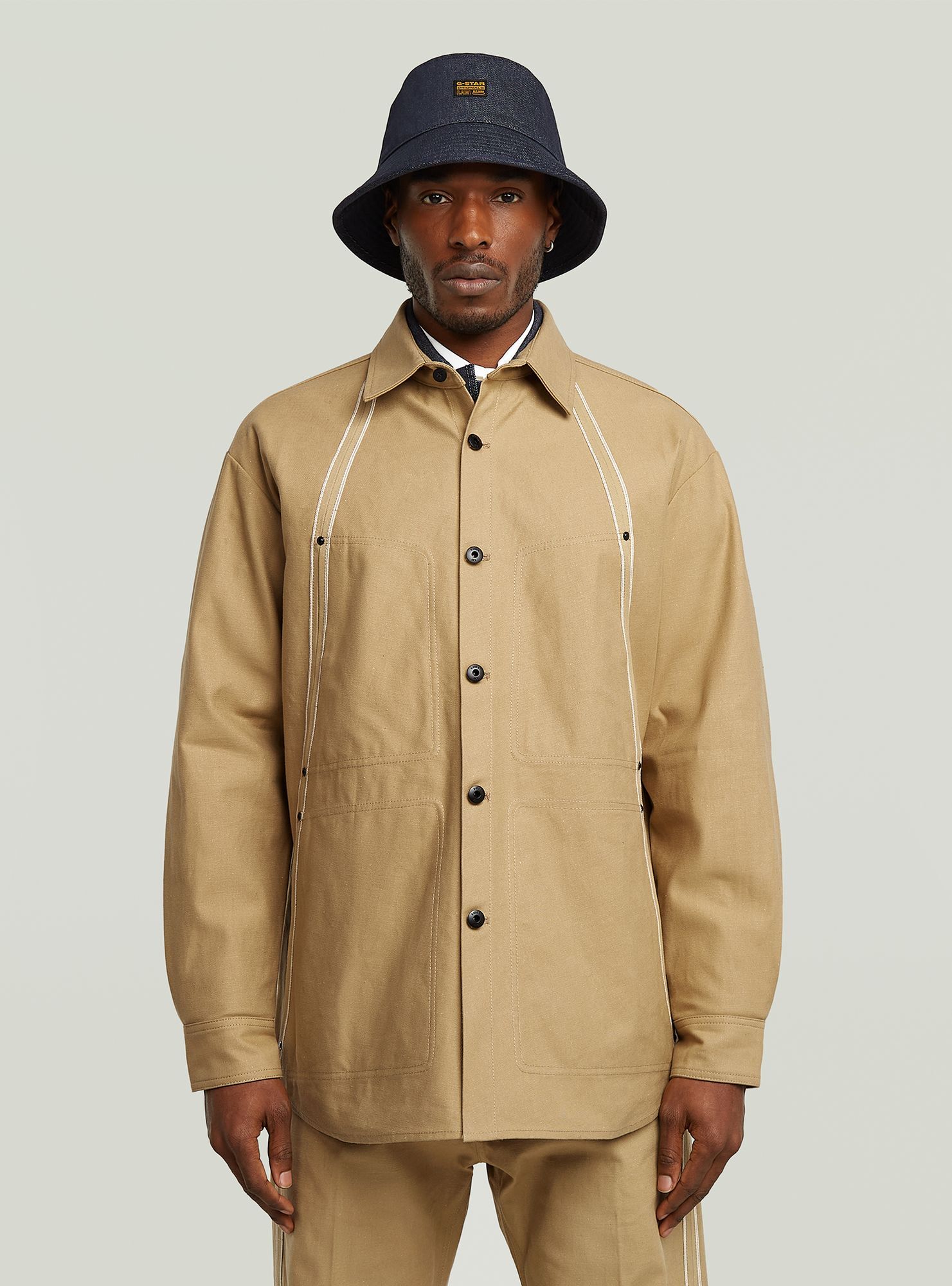 G-STAR Langarmshirt "Selvedge Overshirt"
