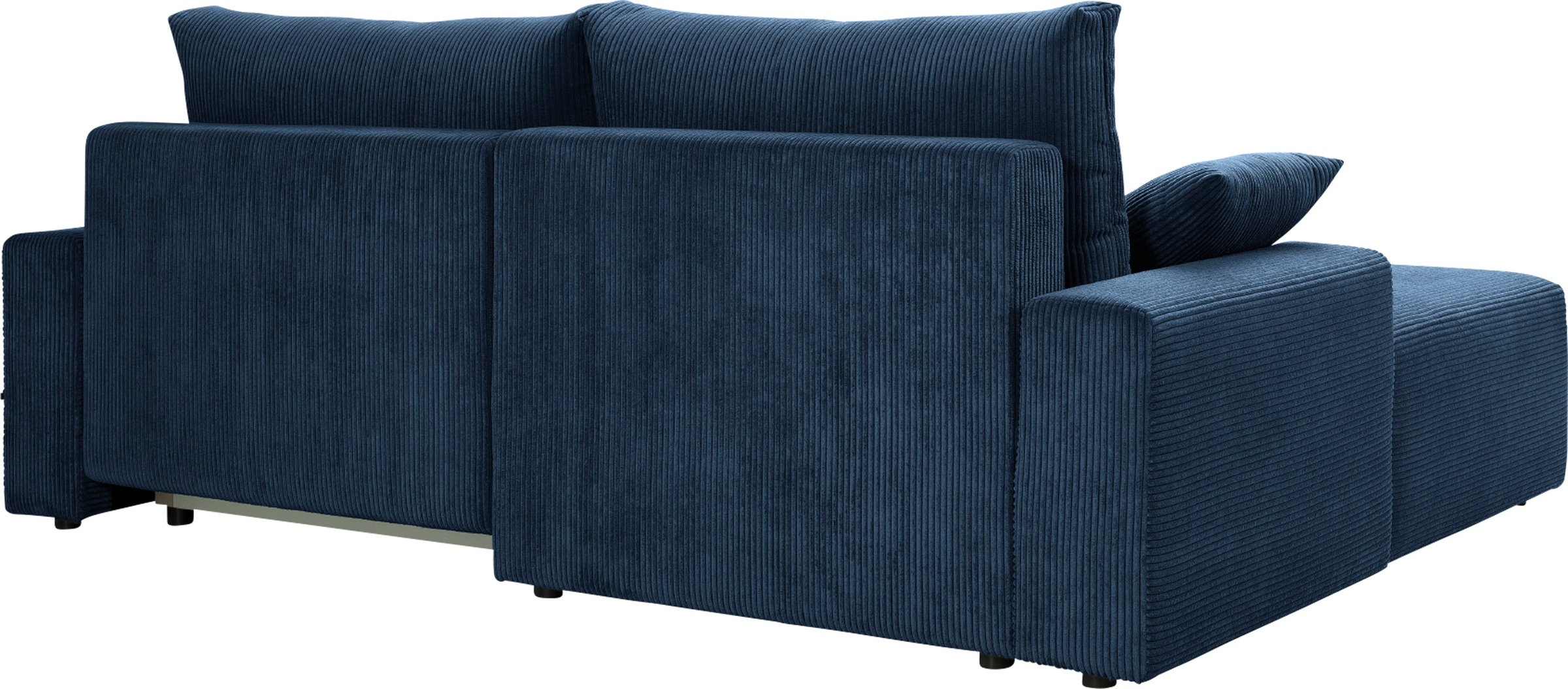 exxpo - sofa fashion Ecksofa »Orinoko, aktuelles Design und hoher Sitzkomfort, L-Form«, inkl. Bettfunktion und Bettkasten, schöne Farben im angesagten Cord