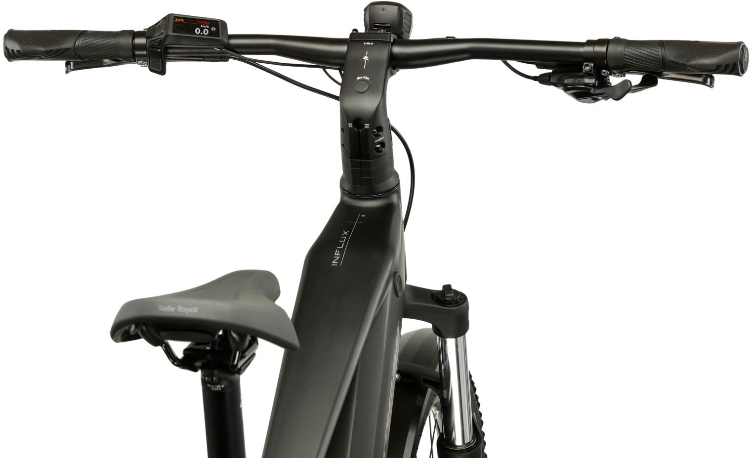 Kross »Influx Hybrid SUV 2.0 16,7Ah / BOSCH 600 Wh 29" schwarz 9 Gänge 2026« 9 Gang Shimano CUES U4000 Schaltwerk Kettenschaltung Mittelmotor 250 W BOSCH PERFORMANCE LINE PX 36 V/250 W, Mittelmotor