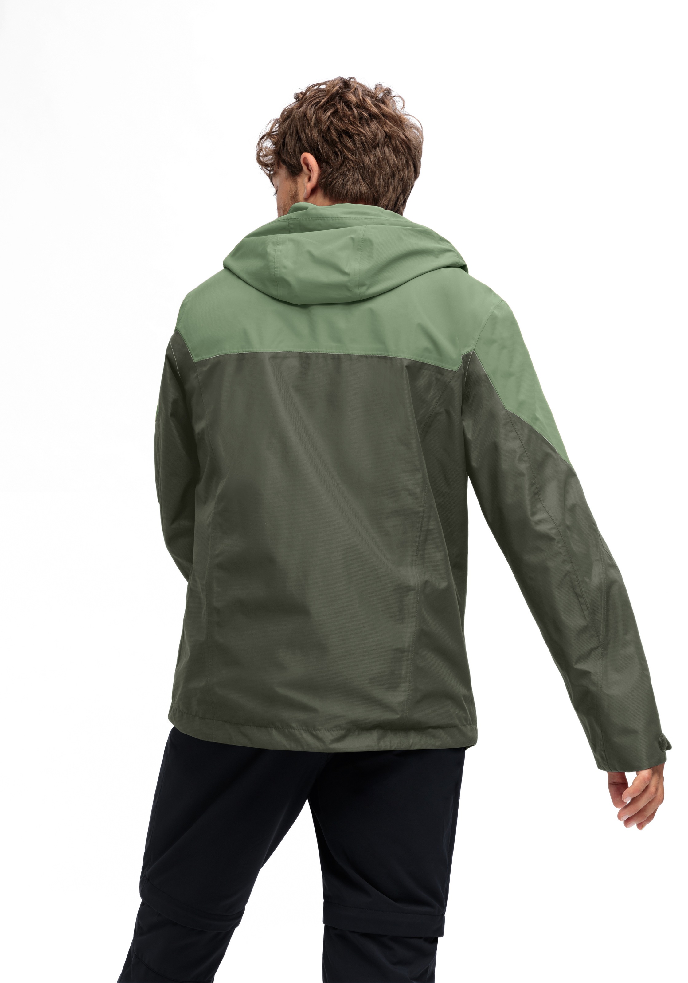 Maier Sports Outdoorjacke »Schlufterkopf M«, Herren Jacke wasserdicht, Funktionsjacke 3 Taschen außen + Innentasche