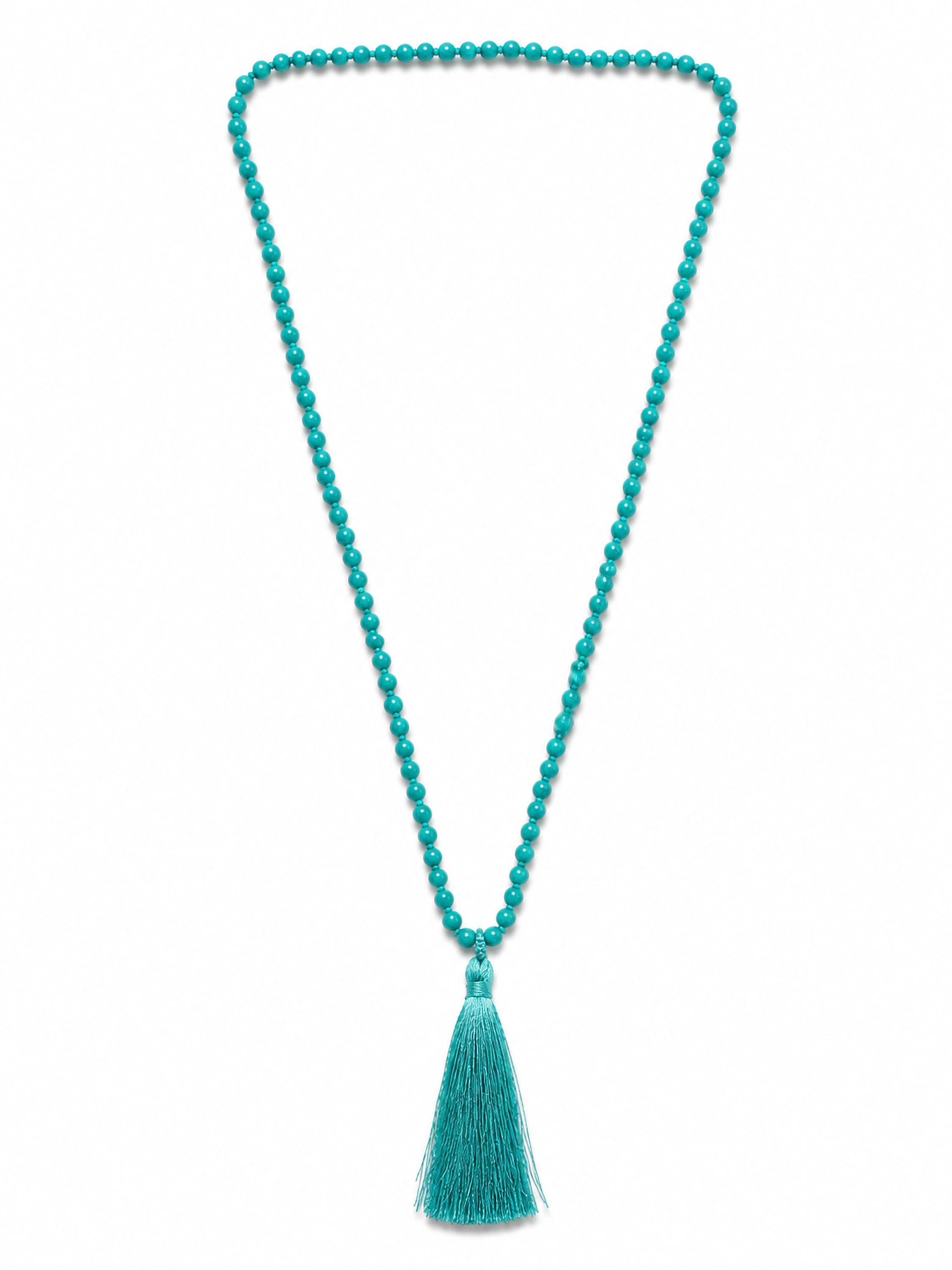 COLLEZIONE ALESSANDRO Lange Kette »Dehli« mit echten Glasperlen
