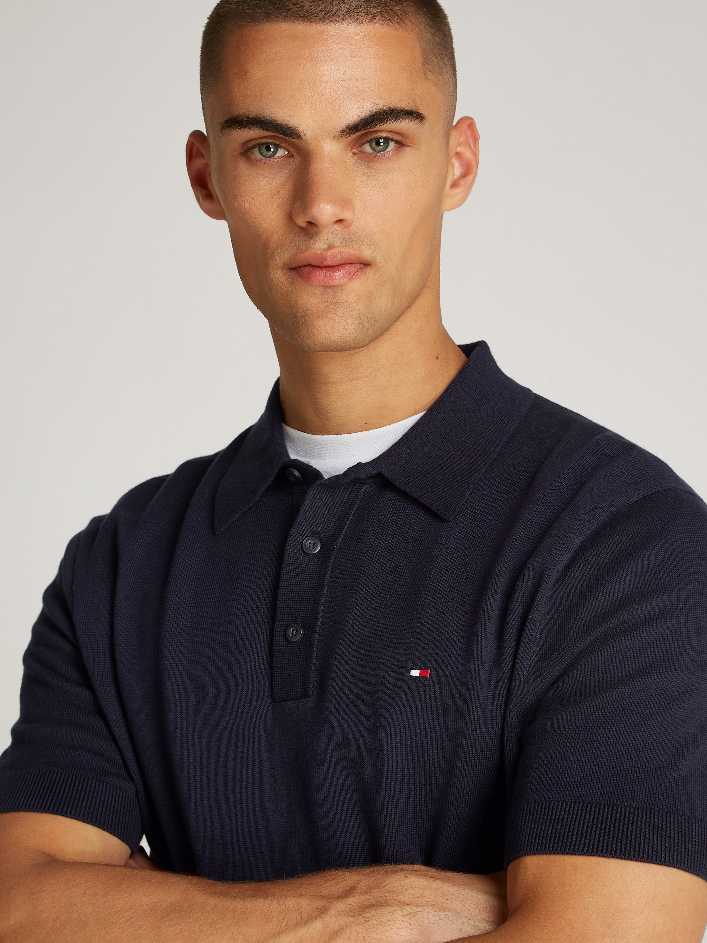 Tommy Hilfiger Poloshirt »ESSENTIAL COTTON KNITTED POLO«