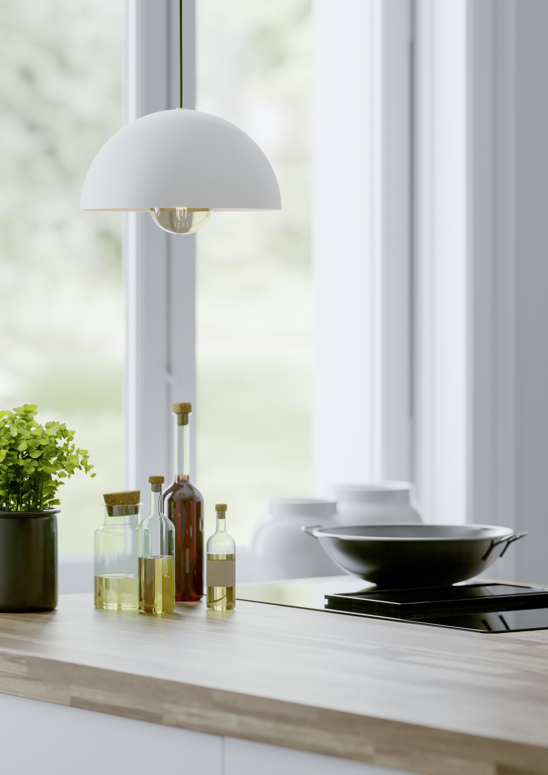 EGLO Hängeleuchte »GAETANO Pendellampe - Stahl - E27 - 1X40W - IP20« E27 1 Stk. Hängelampe, Deckenlampe, Wohnzimmer, Esszimmer, H110 x Ø30 cm
