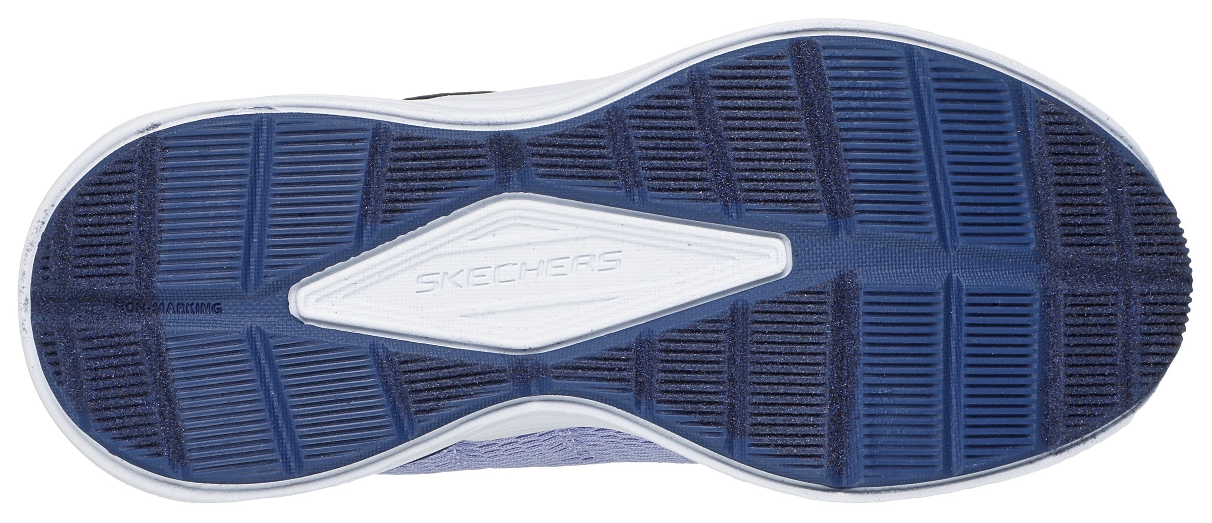 Skechers Sneaker »MICROSPEC TREAD«, Klettschuh mit Gummizug, Größenschablone zum Download