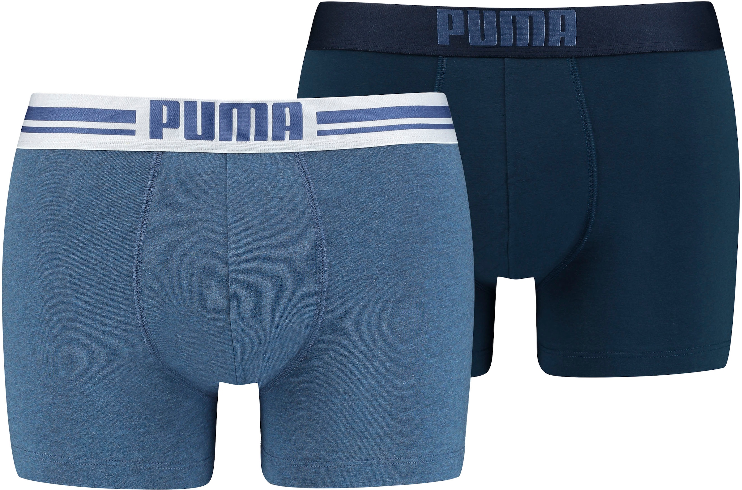 PUMA Boxer, (Packung, 2 St.), Webbund mit Streifen und Logo | BAUR