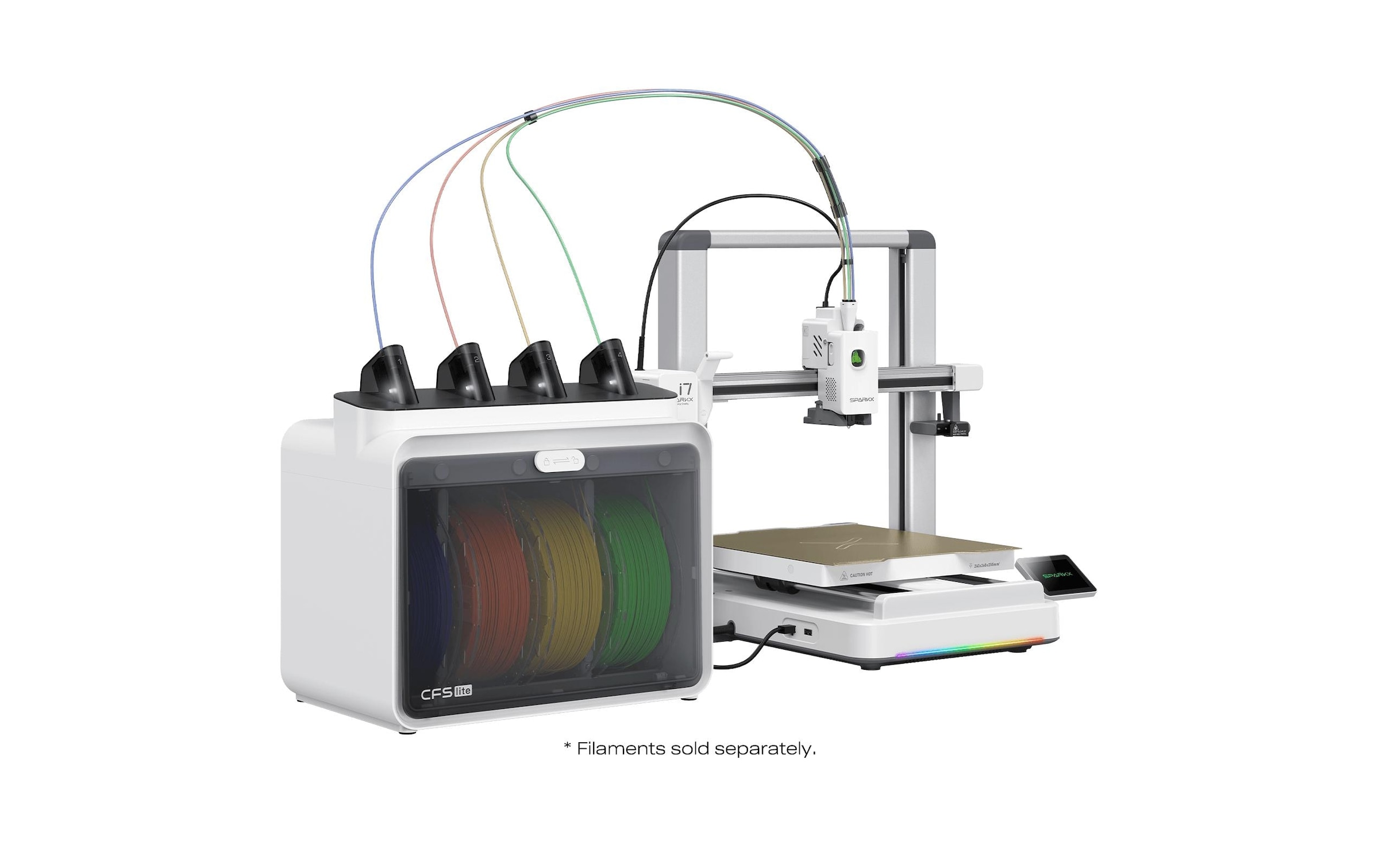 Creality 3D-Drucker »SPARKX i7 Farb-Combi (i7 + CFS Lite)« Drucktechnik: Fused Deposition Modeling
