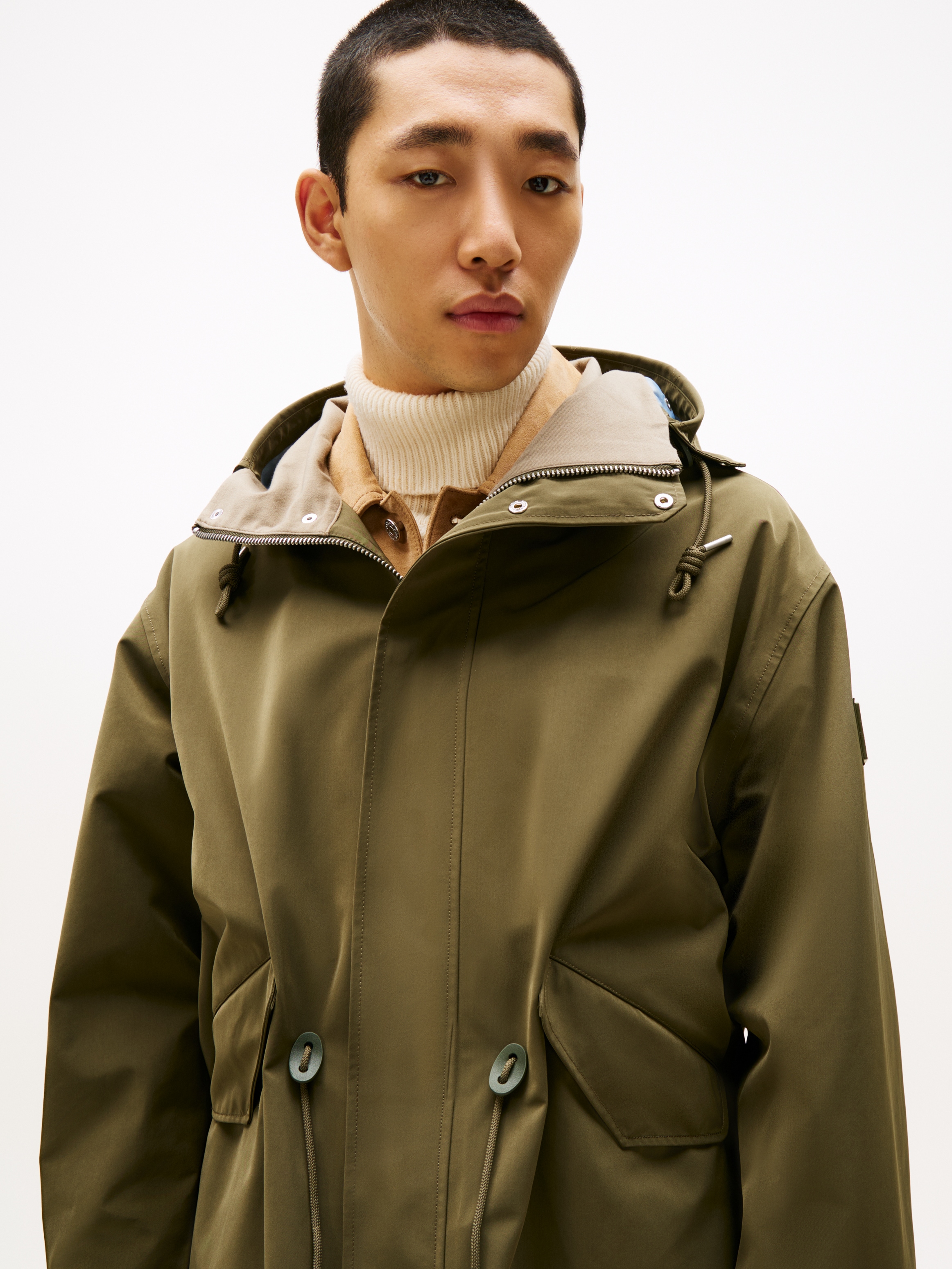 Tommy Hilfiger Kurzmantel »WET WEATHER PARKA«, Regular fit
