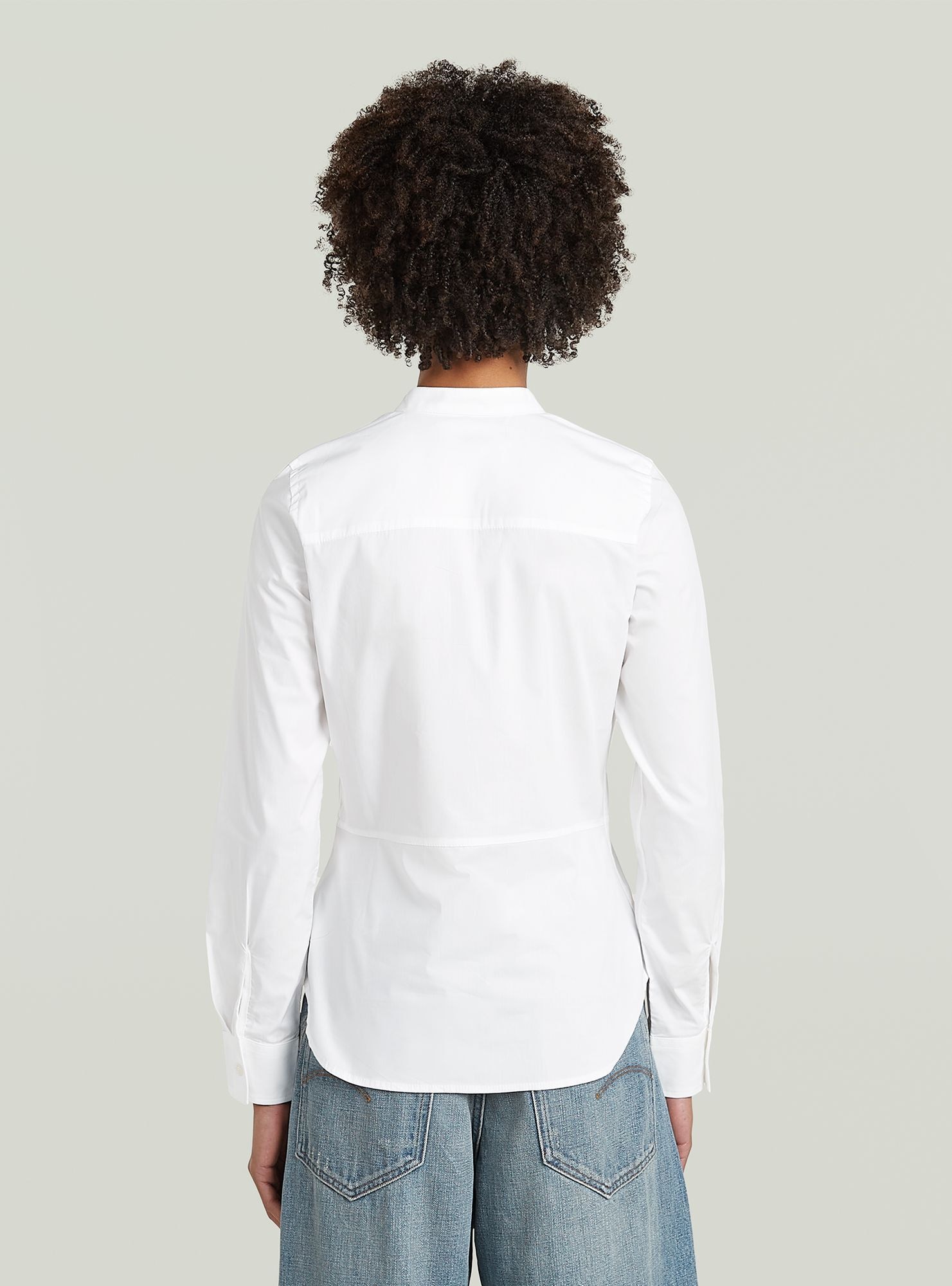 G-STAR Langarmshirt »Slim Poplin Long Sleeve Shirt«