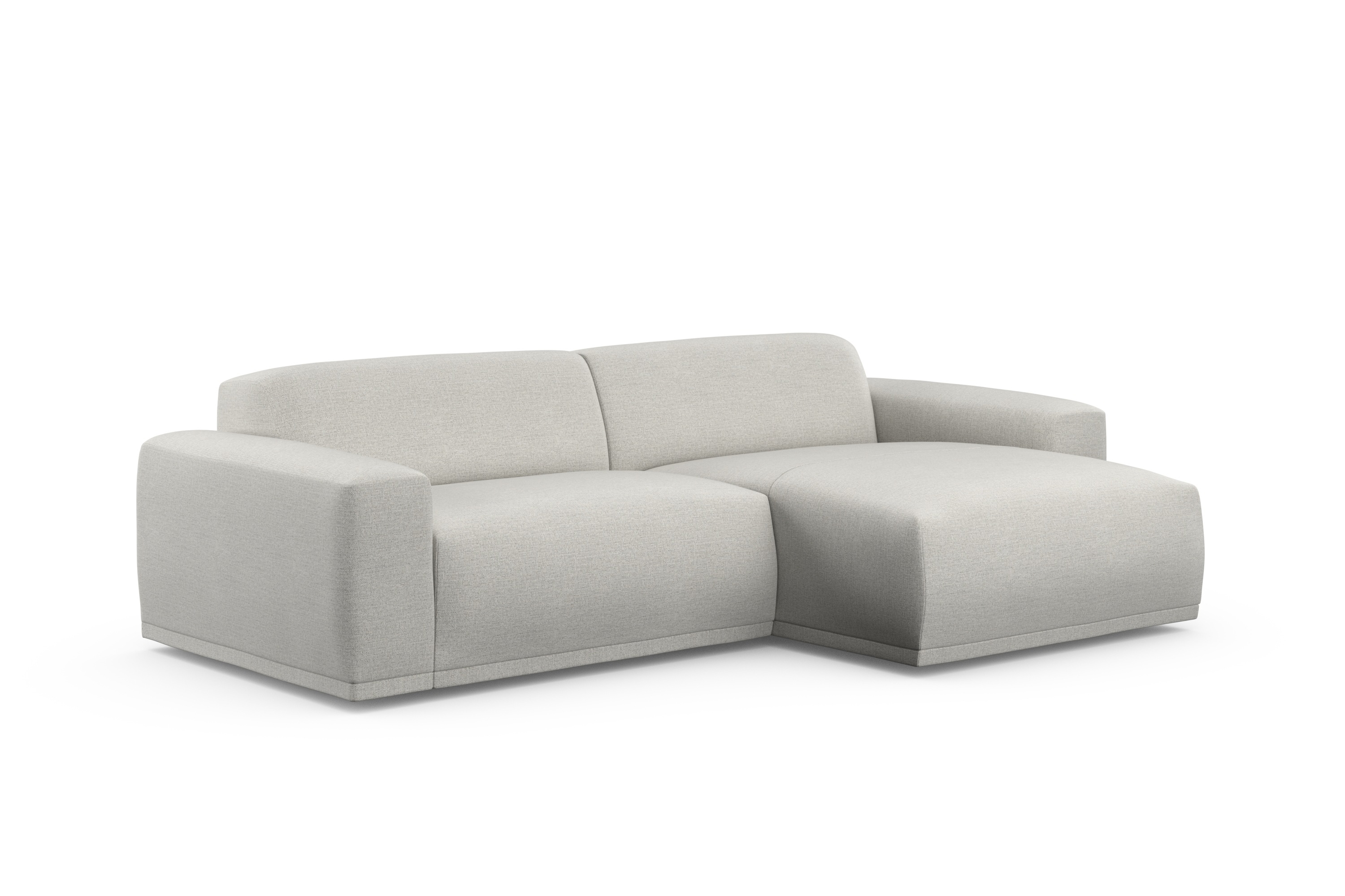 Thumbnail - TRENDMANUFAKTUR Ecksofa "Braga, mit hochwertigem Kaltschaum, L-Form, in Cord erhältlich" modernes Sofa, Couch mit hohem ...