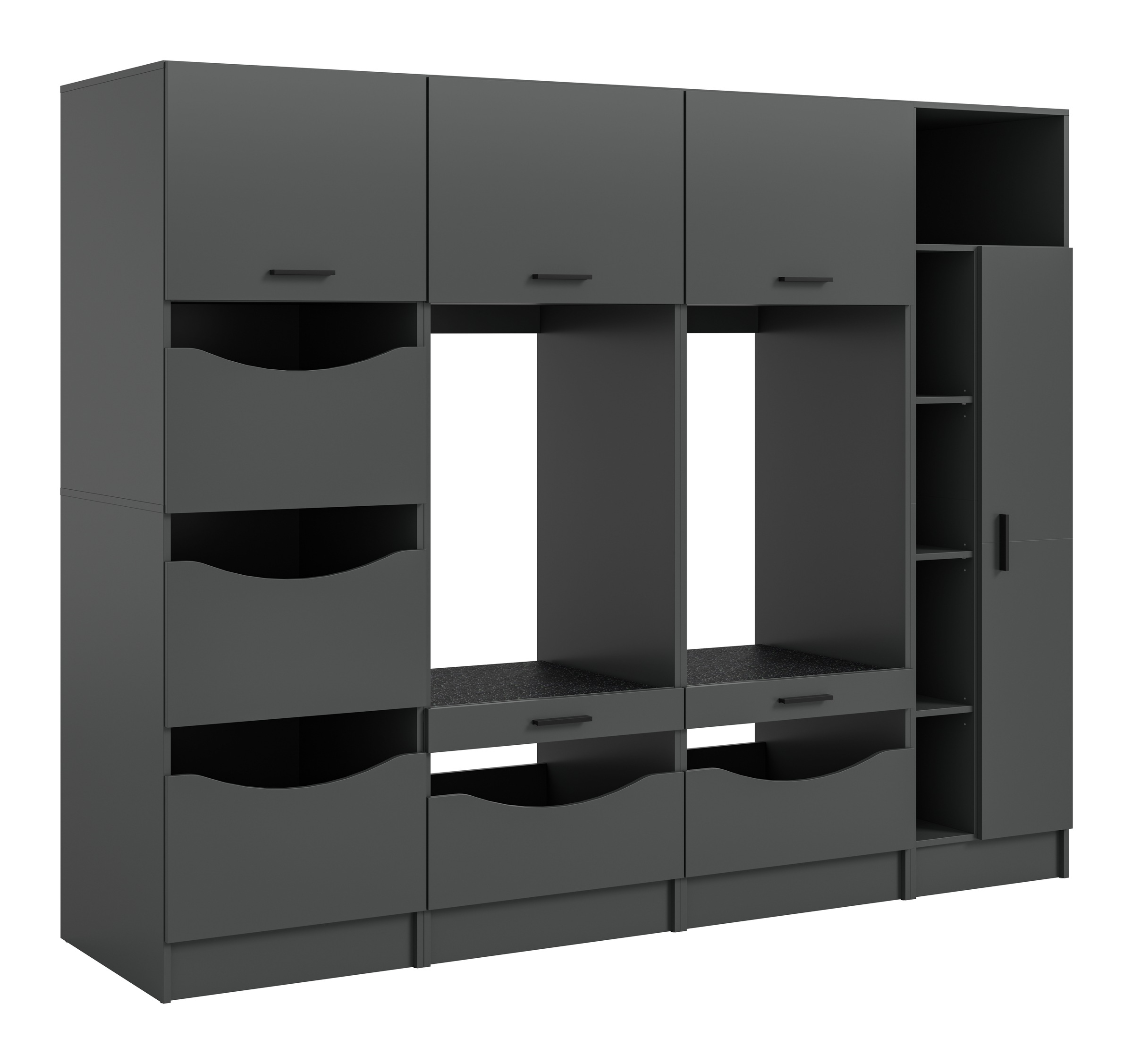 welltime Mehrzweckschrank-Set "FALAS, TOPSELLER, 4-teilig, Hauswirtschaftsr günstig online kaufen