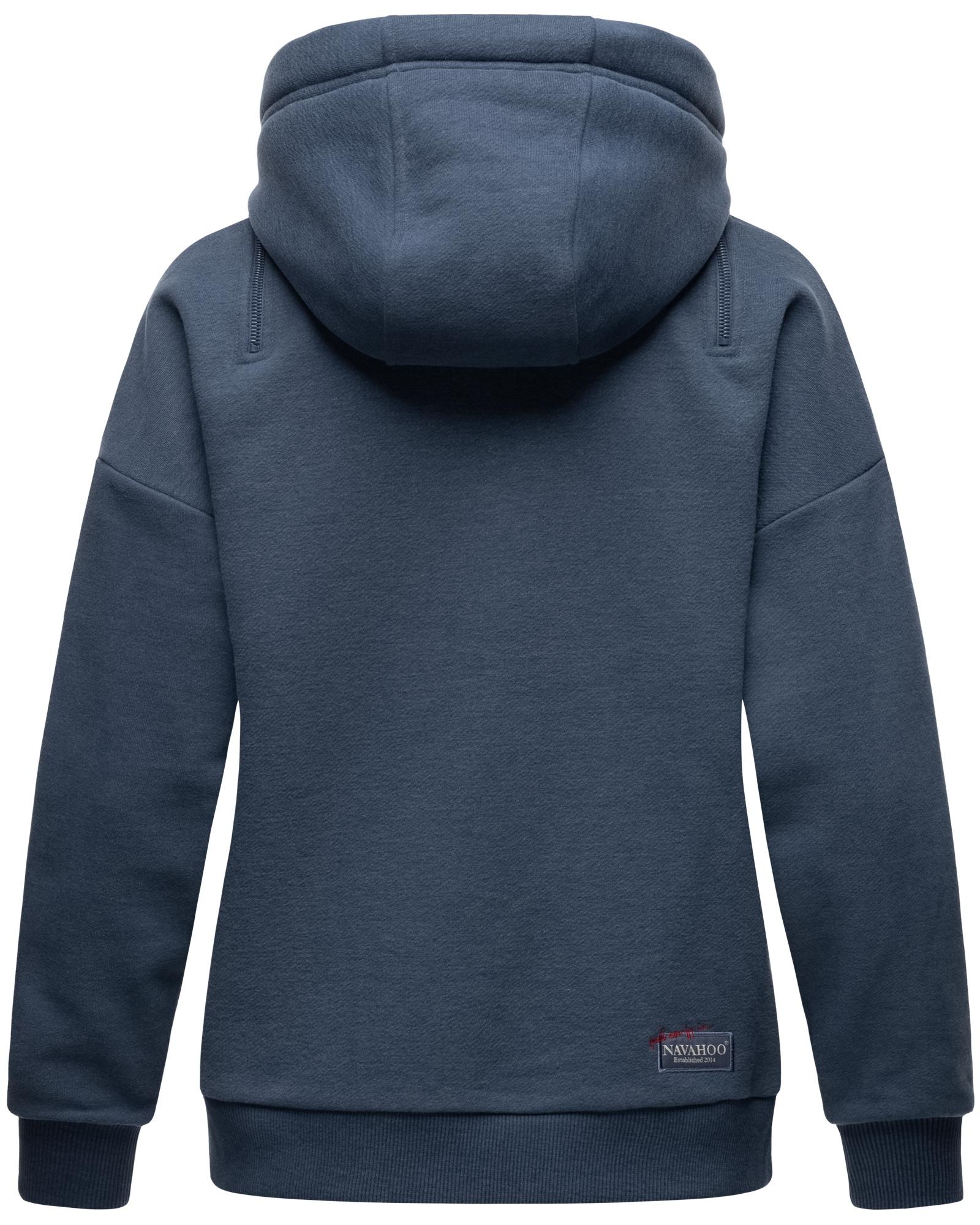 Navahoo Kapuzensweatshirt »Zuckerbärchen«, Kuscheliger Hoodie mit breiten Tunnelzugkordeln