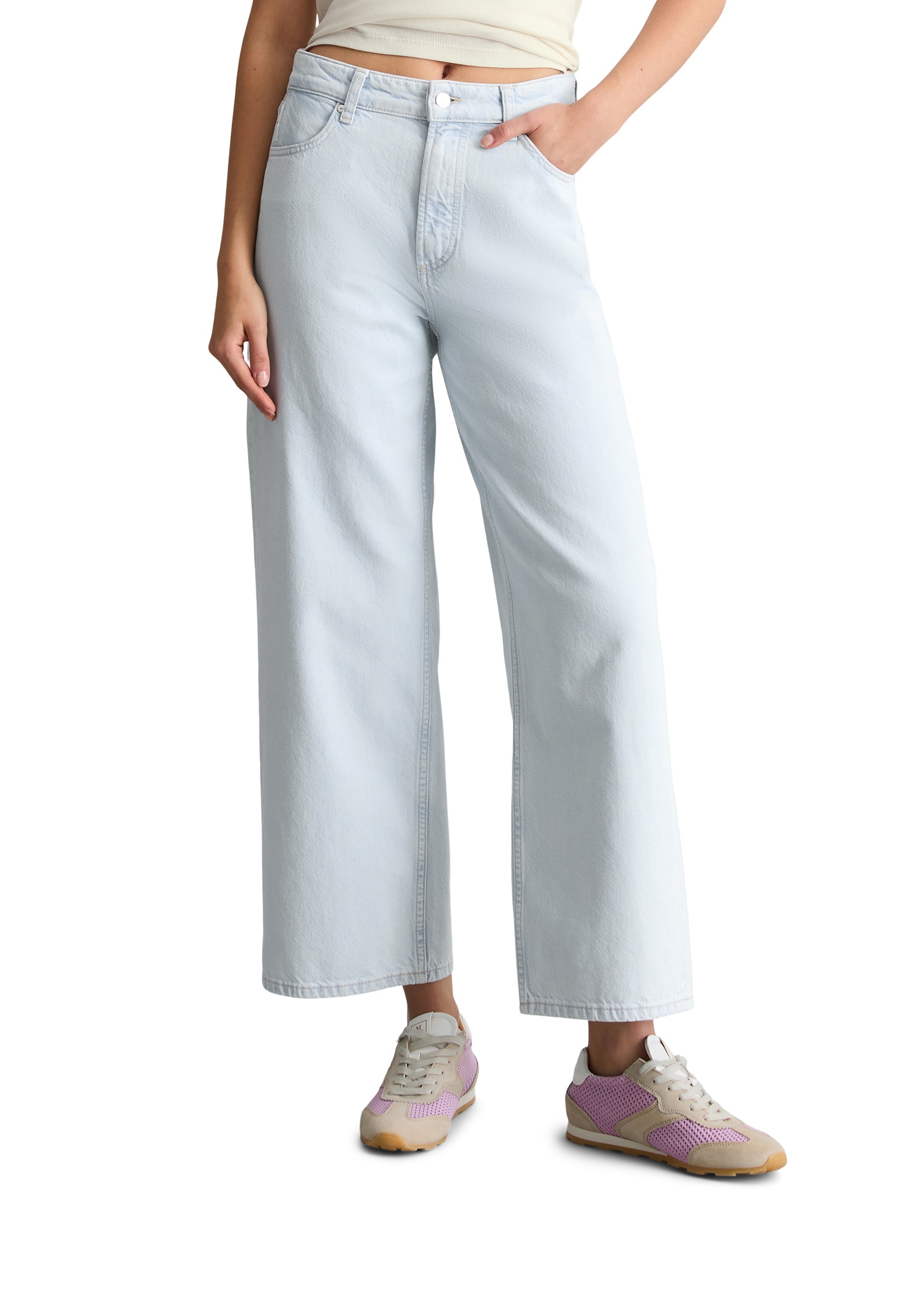 Marc OPolo DENIM Weite Jeans "aus reinem Organic Cotton" günstig online kaufen