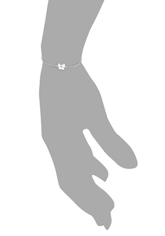 Prinzessin Lillifee Armband »Butterflylove, 2035983«, mit Zirkonia (synth.)