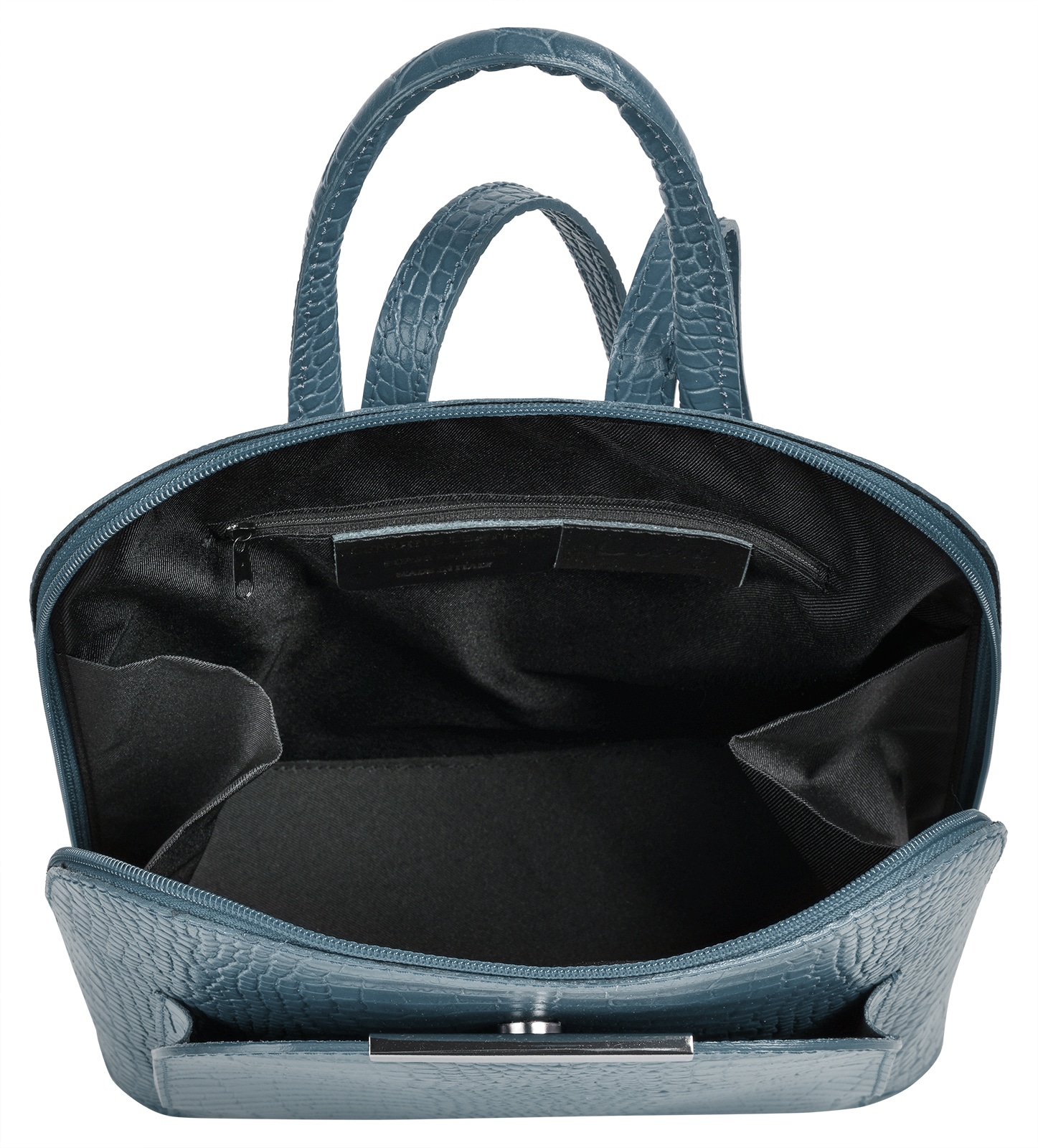 Cluty Cityrucksack, echt Leder, Made in Italy