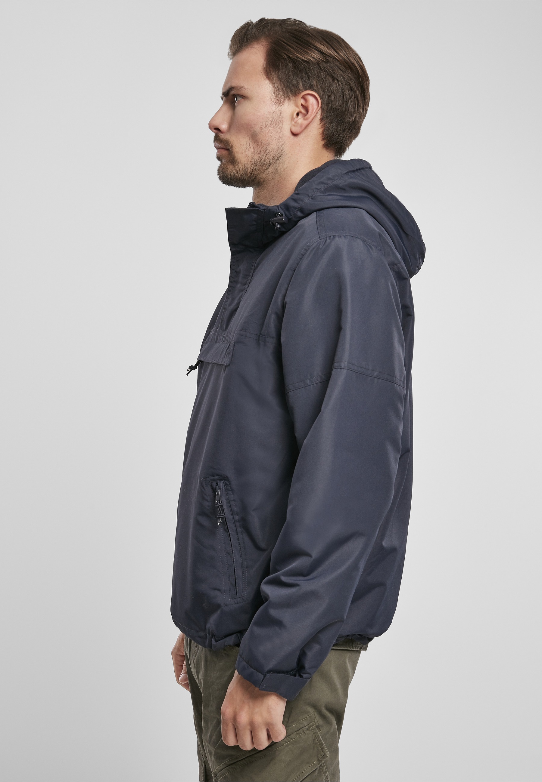 Thumbnail - Brandit Anorak "Brandit Herren Fleece Pull Over Windbreaker" 1 Stk. tlg. mit Kapuze