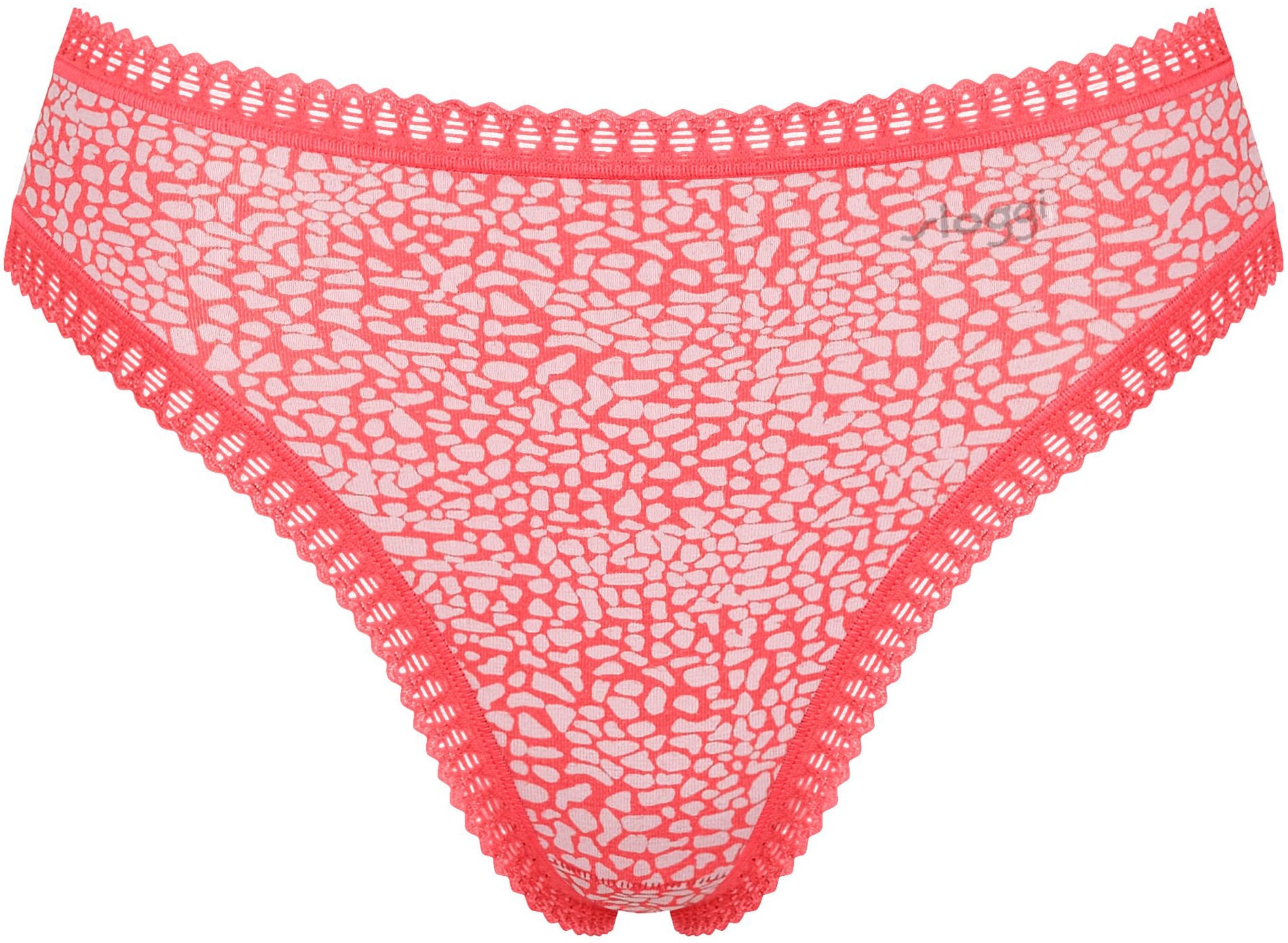 sloggi Slip »GO Crush High leg C3P«, (3er Pack), mit Spitzendetails