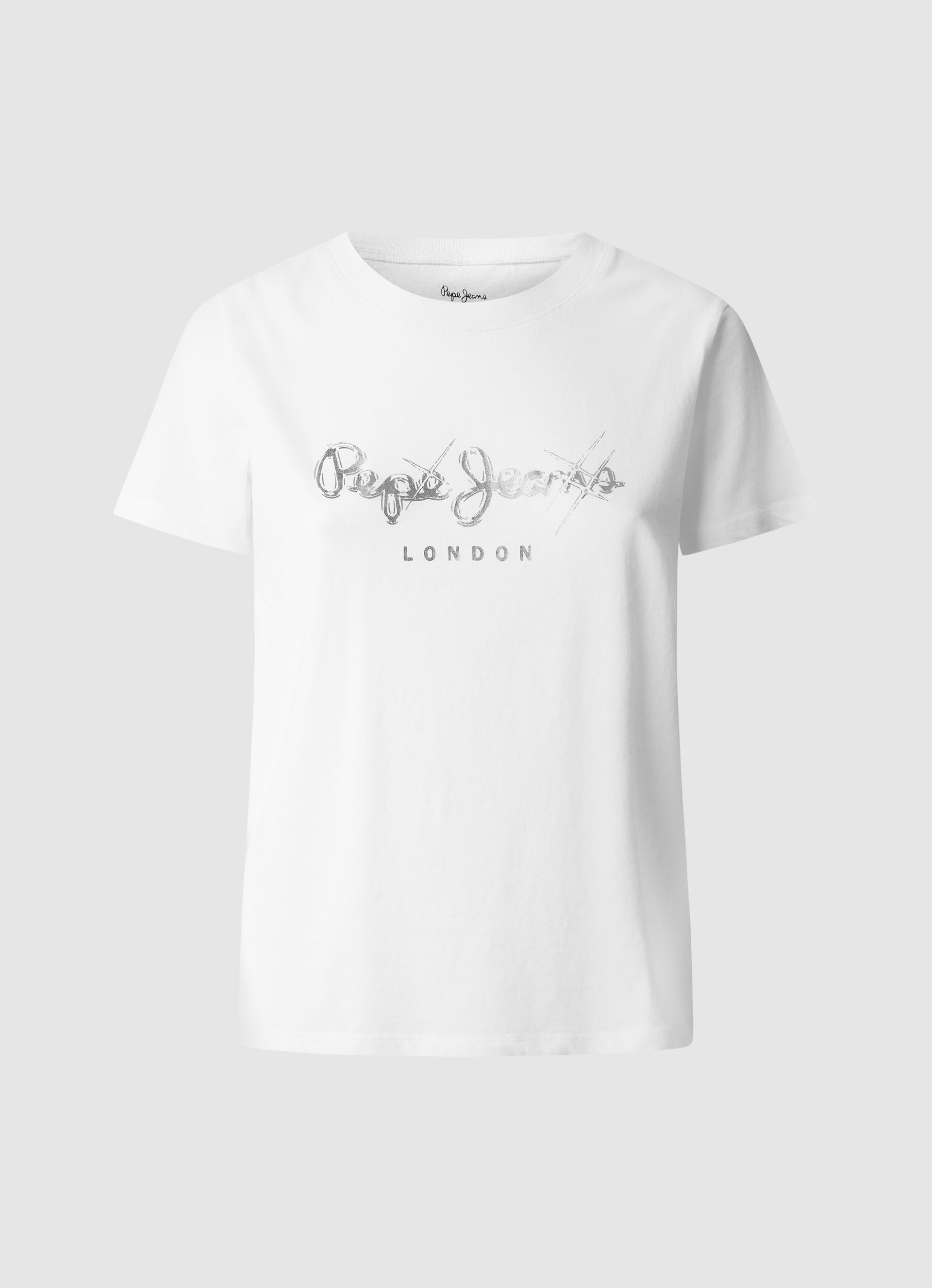 Pepe Jeans T-Shirt "LETICIA", mit Strass-Steinen günstig online kaufen