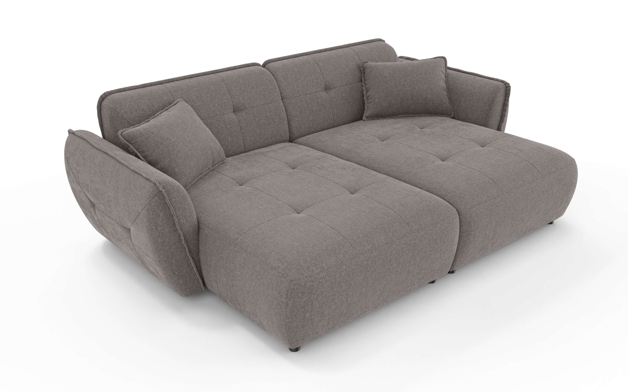 Home affaire Big-Sofa "MIRELDA Design-Sofa mit Steppungen, extra tief, Brei günstig online kaufen