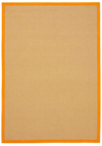 carpetfine Sisalteppich »Sisal«, rechteckig, mit farbiger Bordüre, Anti Rutsch Rückseite kaufen